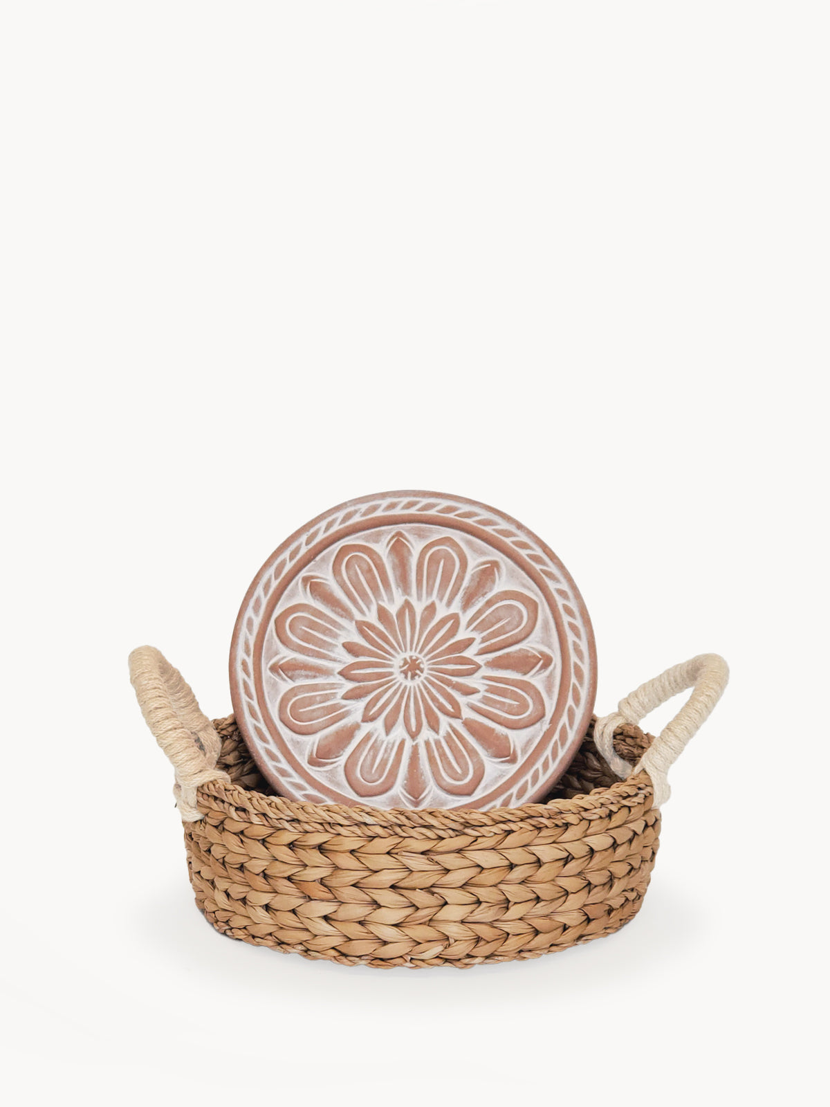Bread Warmer & Basket (Vintage Flower)
