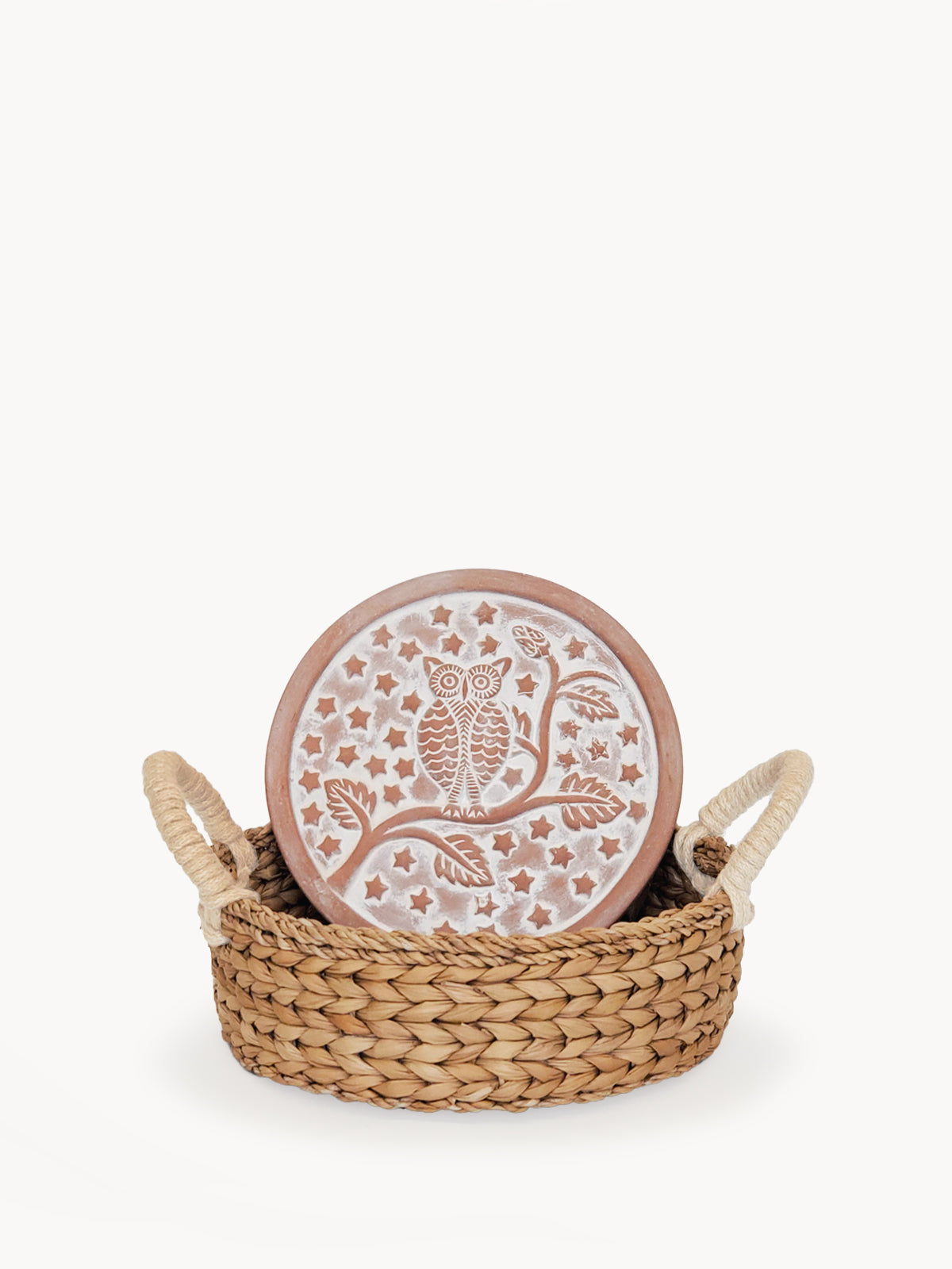 Bread Warmer & Basket (Owl Round)