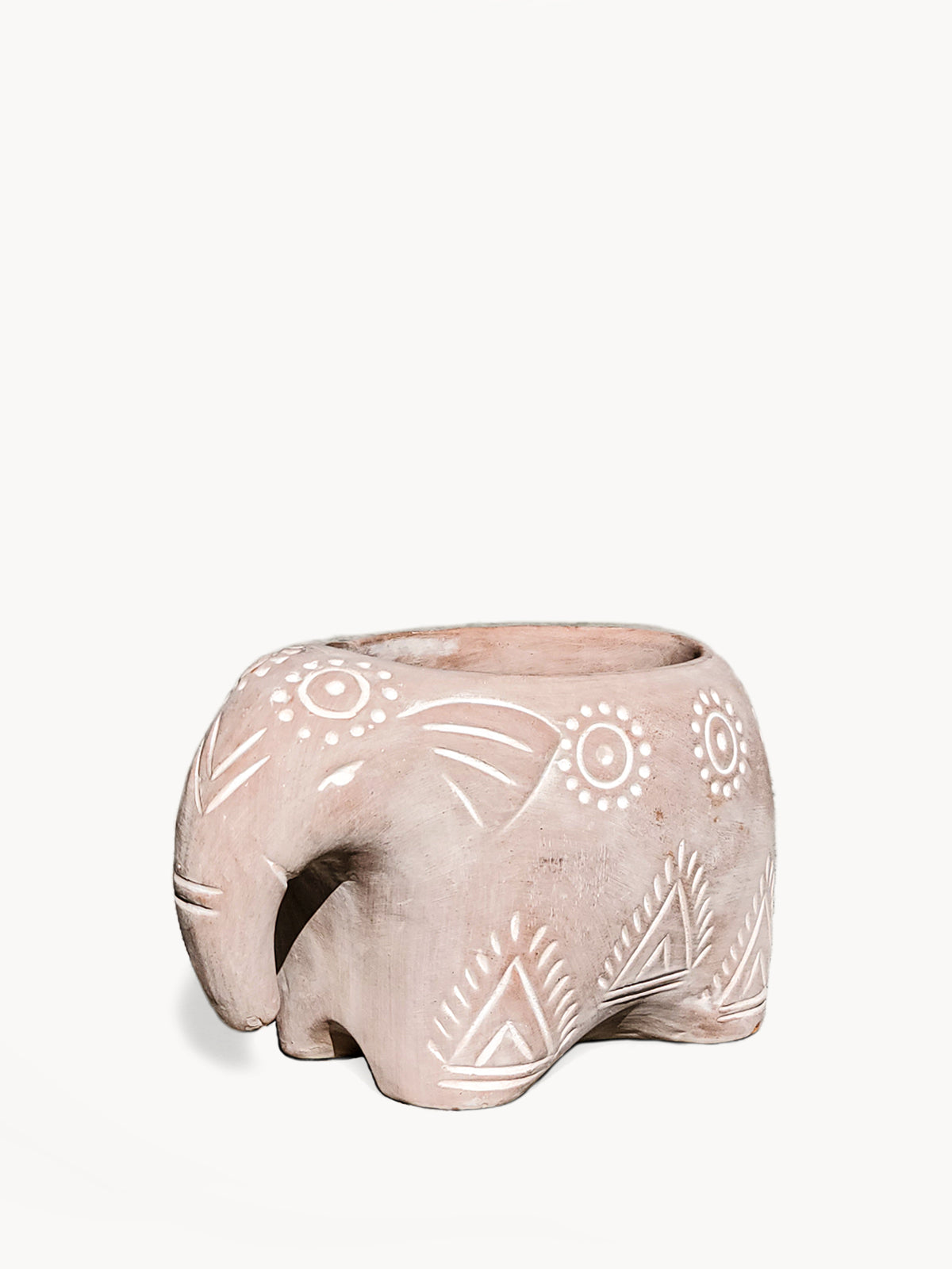 Terracotta Pot (Folk Elephant)