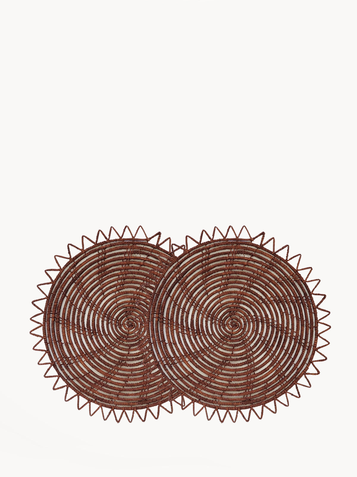 Surya Woven Placemat Set of 2 (Brown)