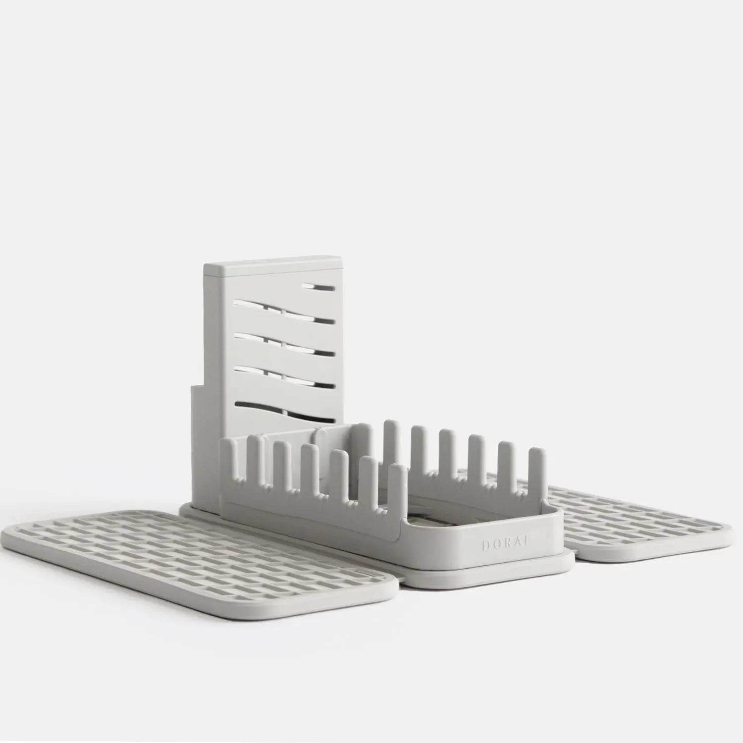 Sandstone Dish Pad and Rack Bundle