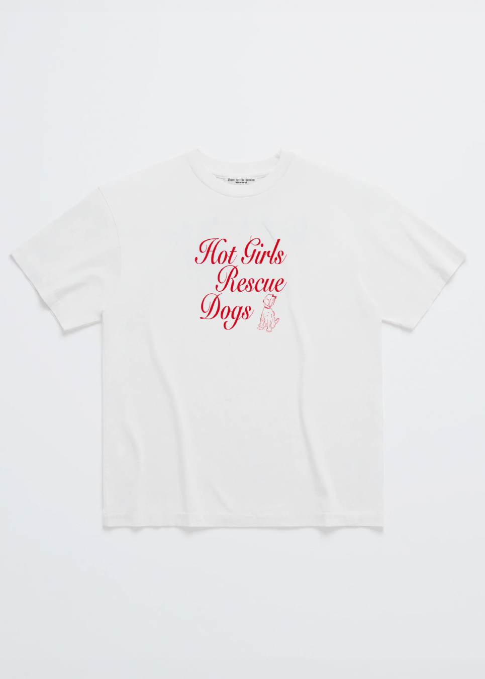 HOT GIRLS RESCUE DOGS TEE