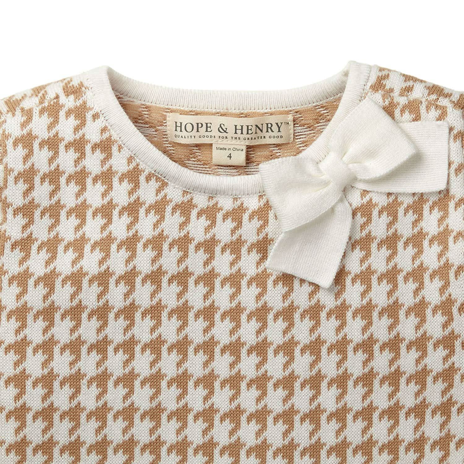 Bow Detail Sweater Dress (Tan)