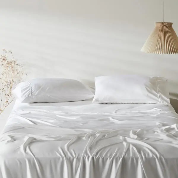 CleanBamboo® Signature Sateen Sheet Set (Cloud)