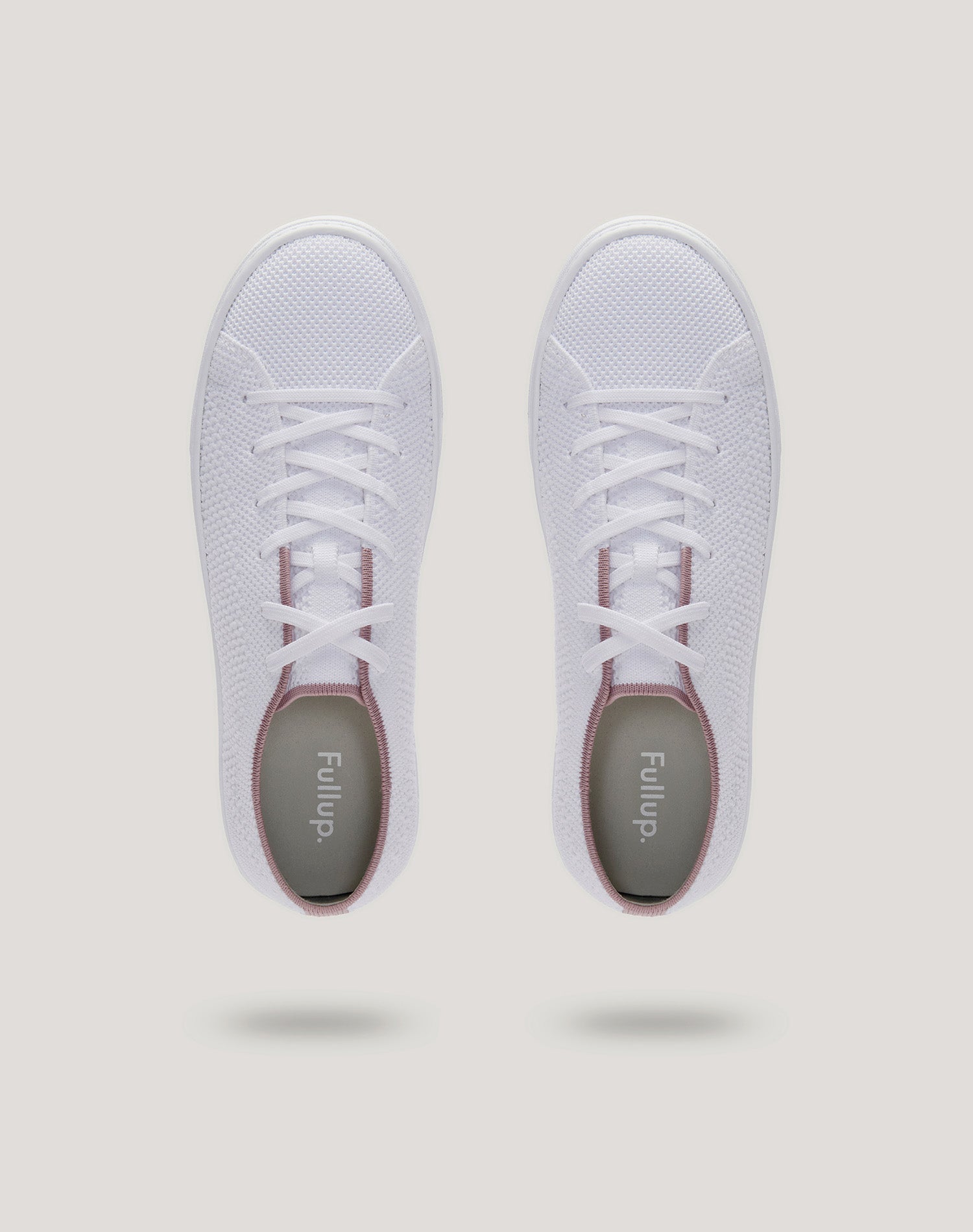 Women's Infinity Cloud White Knit Sneaker (Sand)
