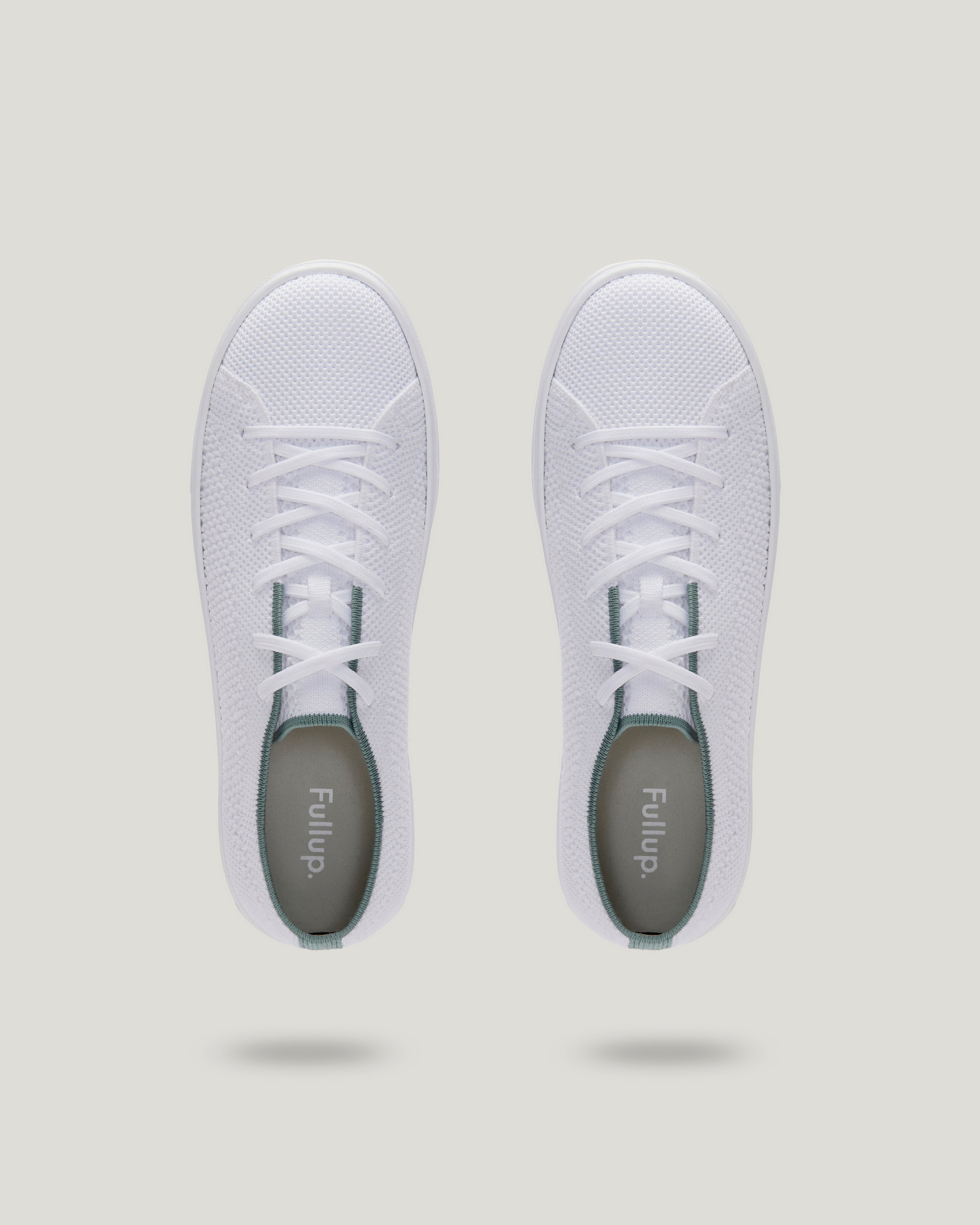 Men's Infinity Cloud White Knit Sneaker (Sage)