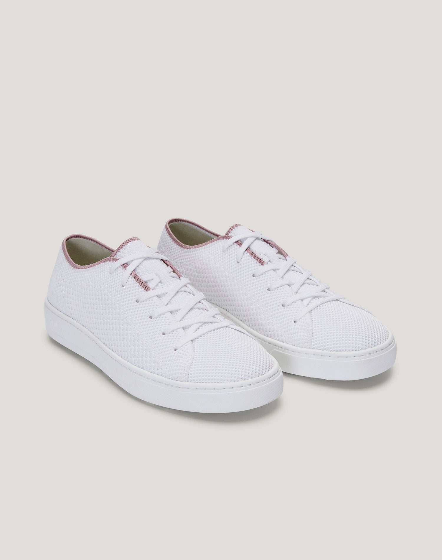 Women's Infinity Cloud White Knit Sneaker (Sand)