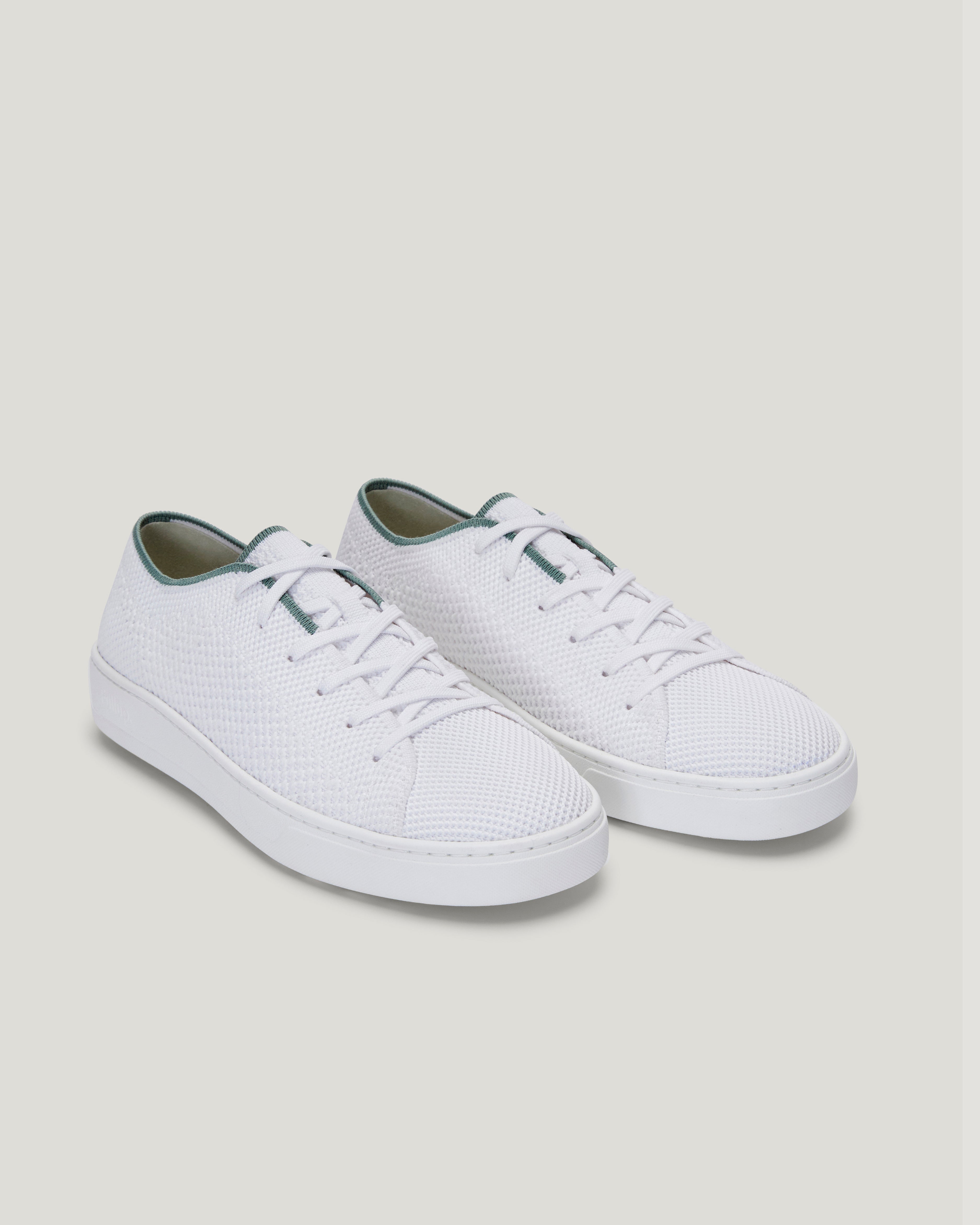 Men's Infinity Cloud White Knit Sneaker (Sage)