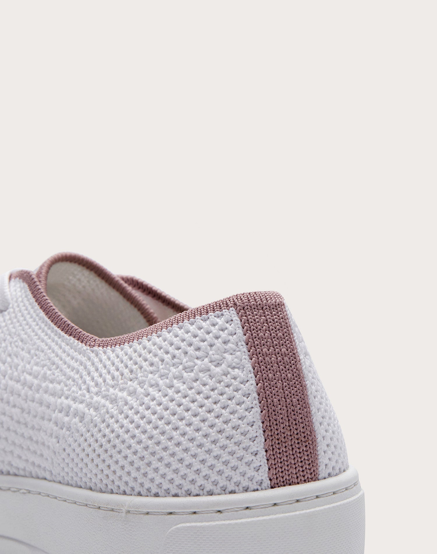 Women's Infinity Cloud White Knit Sneaker (Sand)