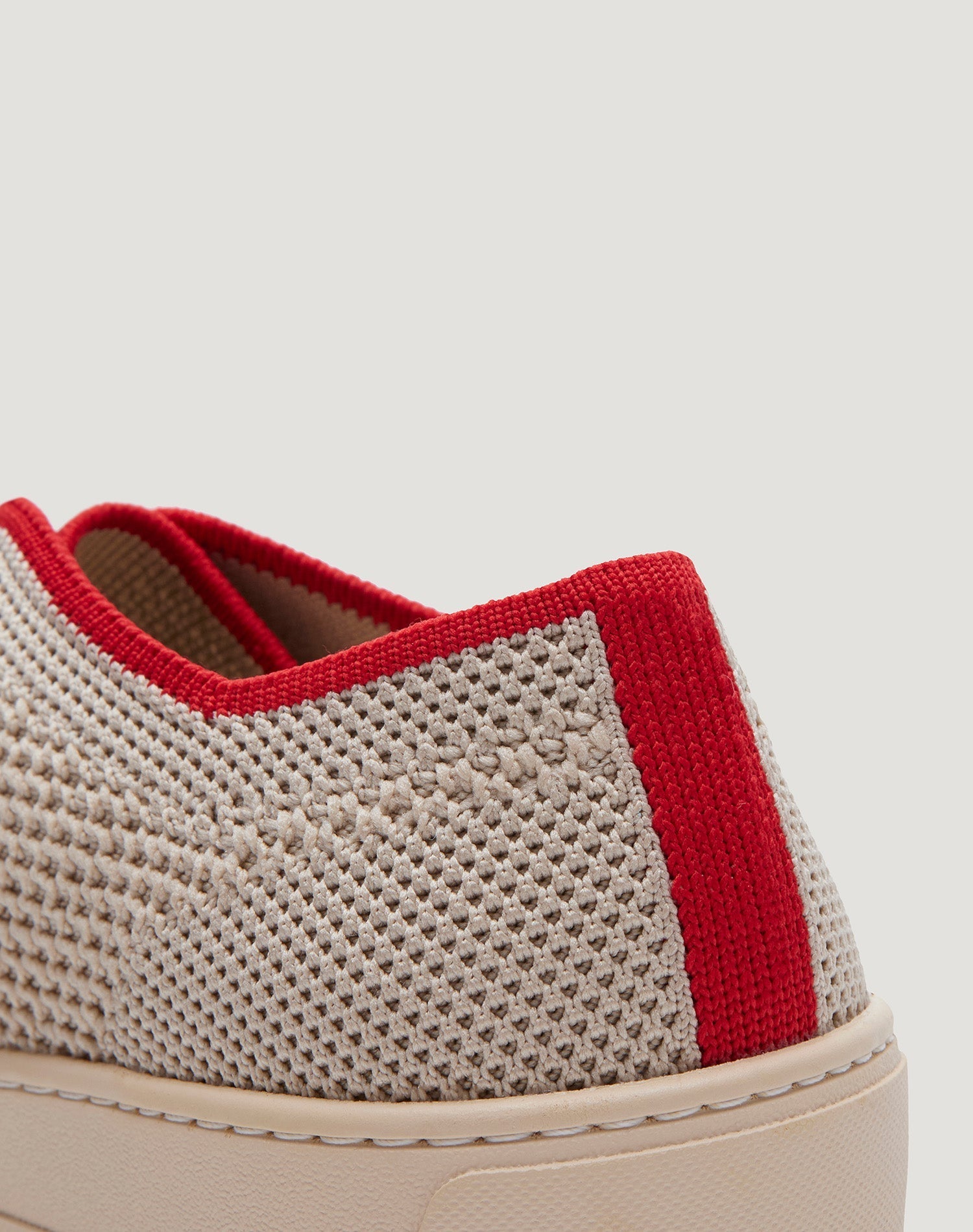 Men's Infinity Red Oak Knit Sneaker (Beige)