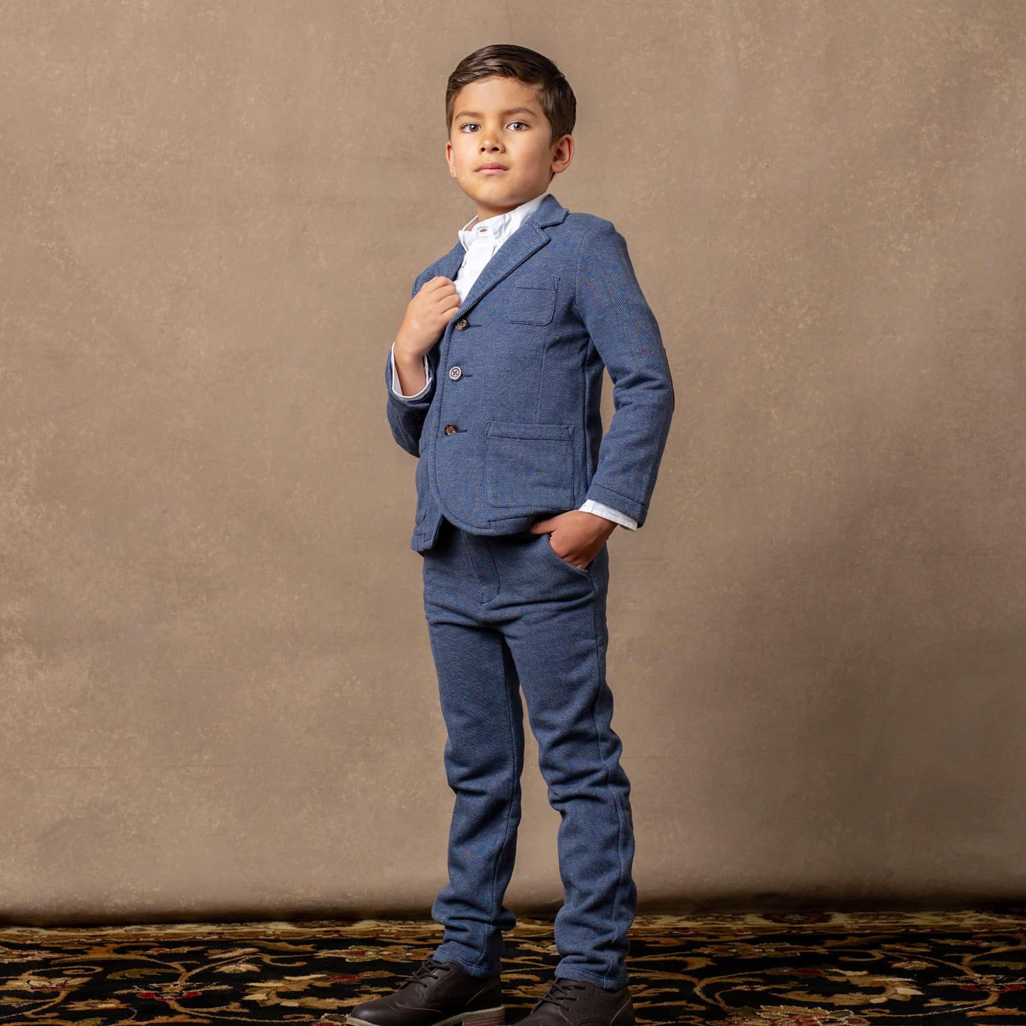 Fleece Suit Pant (Navy)