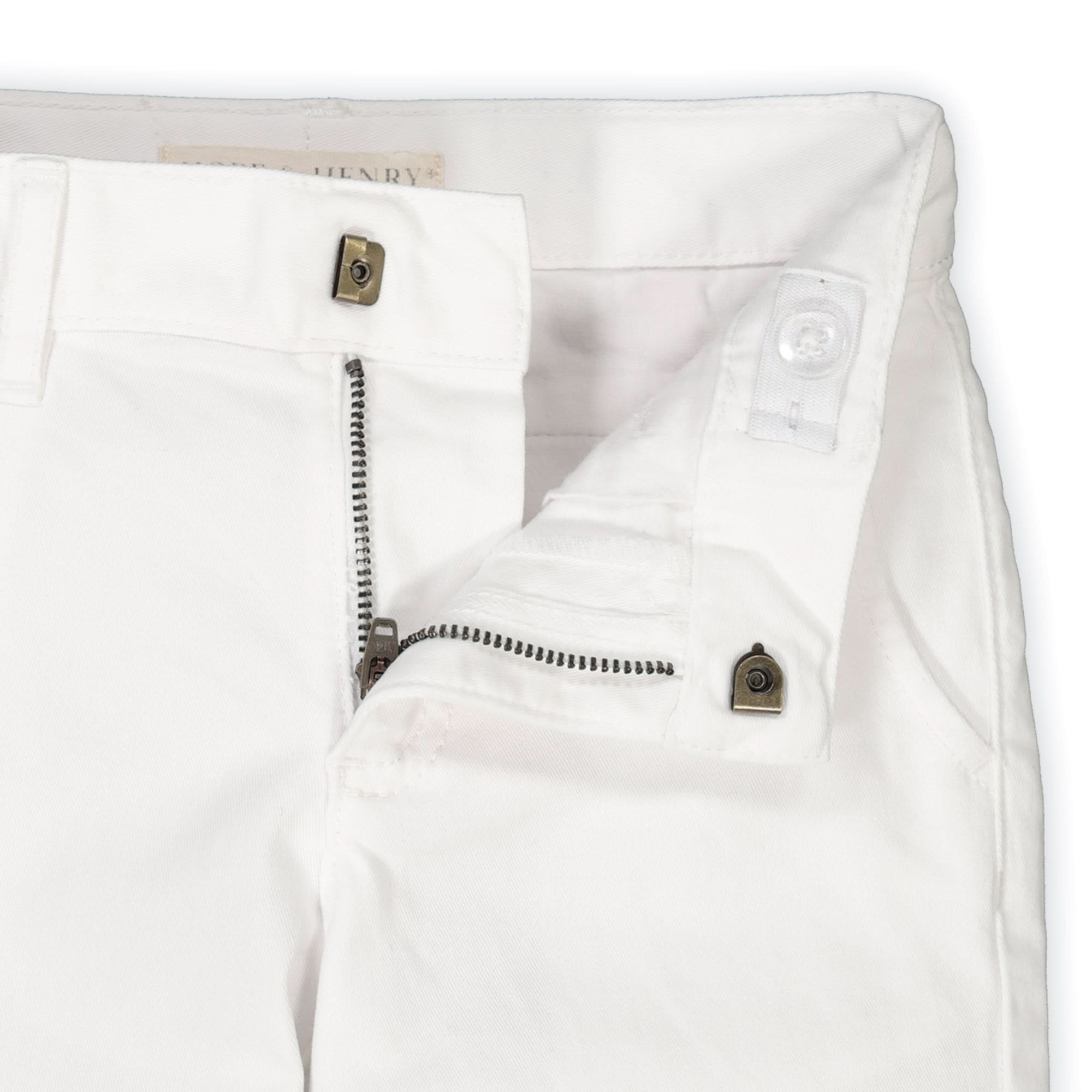 Stretch Twill Chino (White)