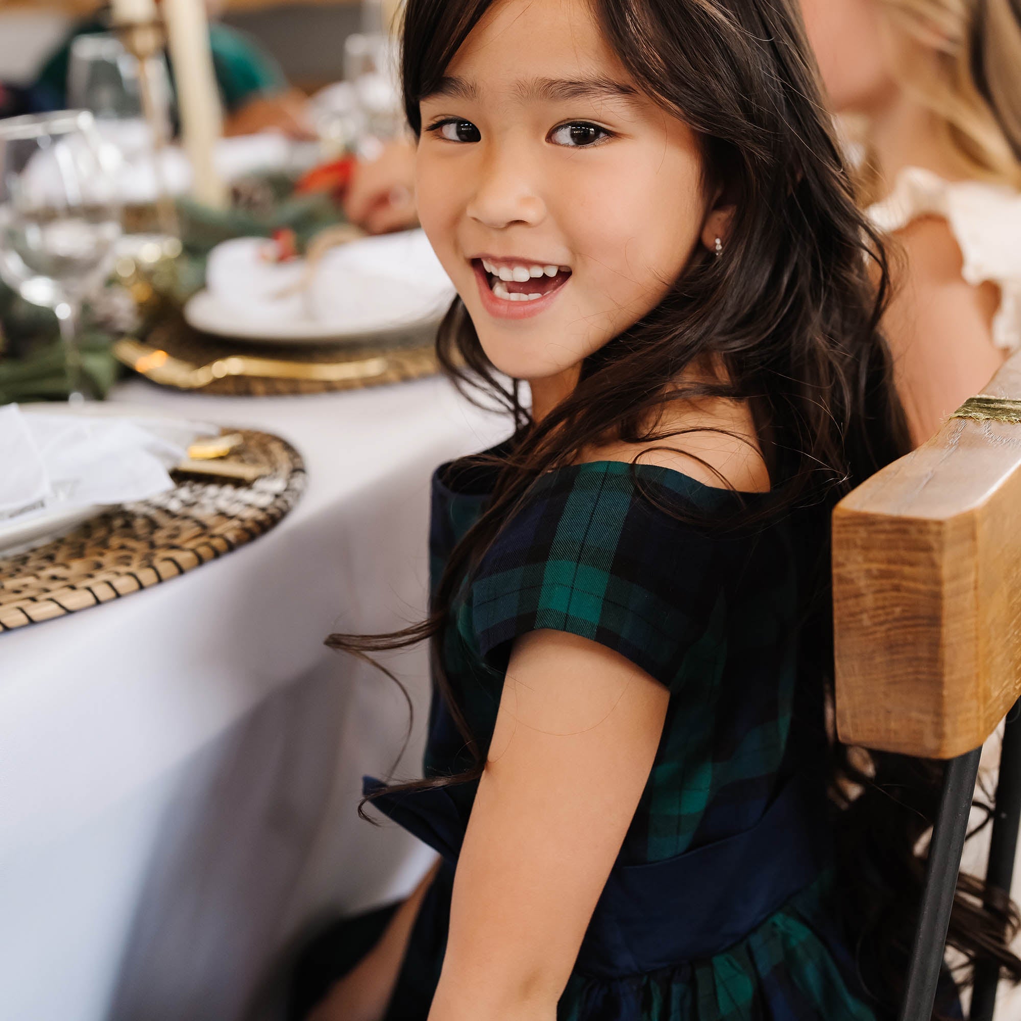 Cap Sleeve Party Dress with Bow Sash (Black)