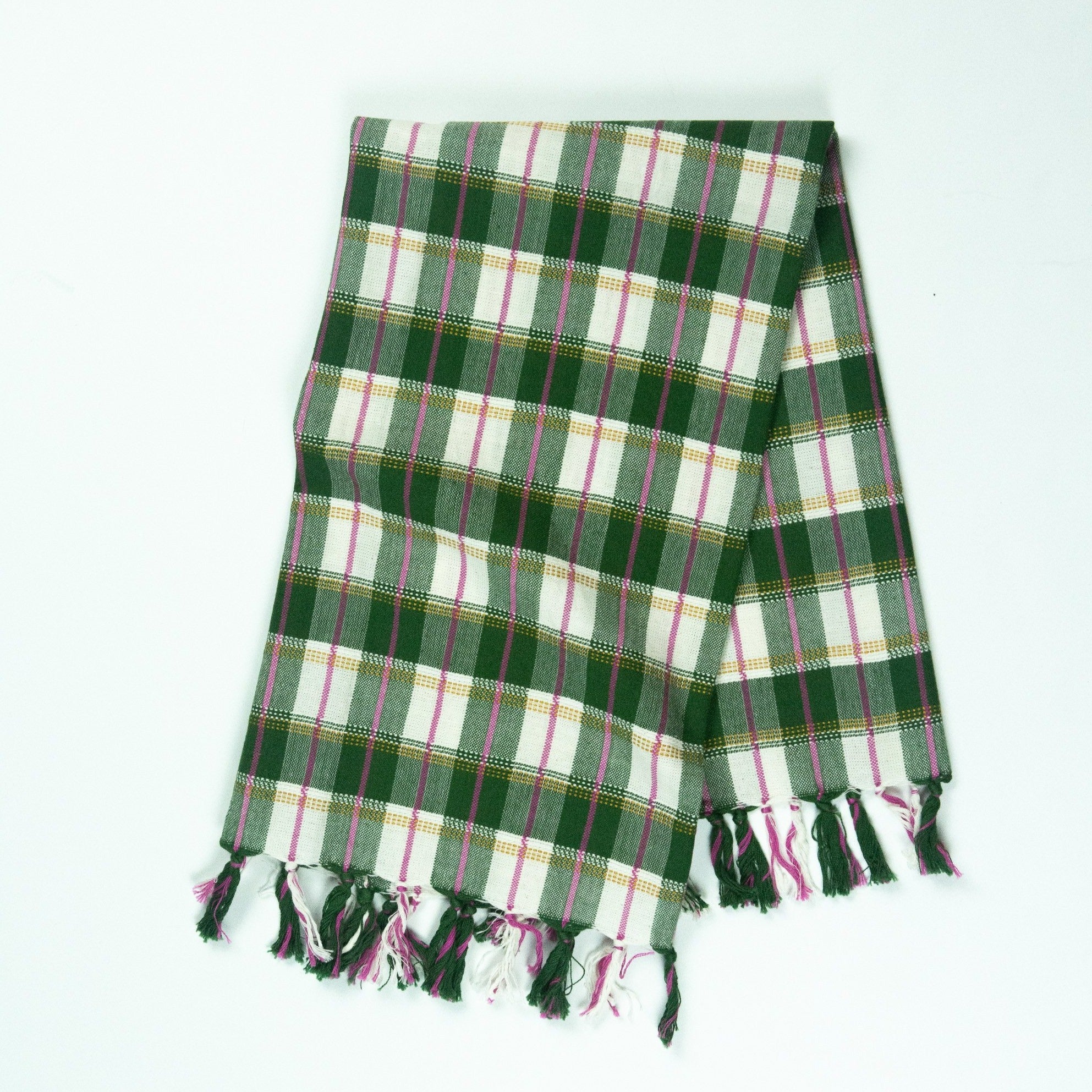 Kitchen Towel (Gingham Forest & White)