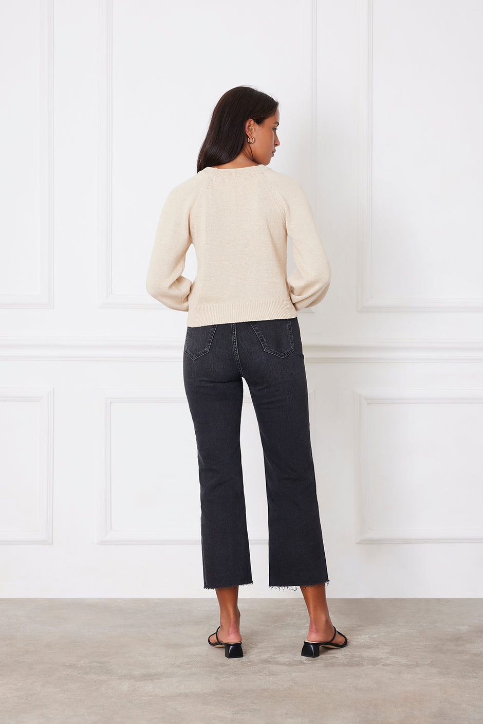 Greta Cardigan (Sand)