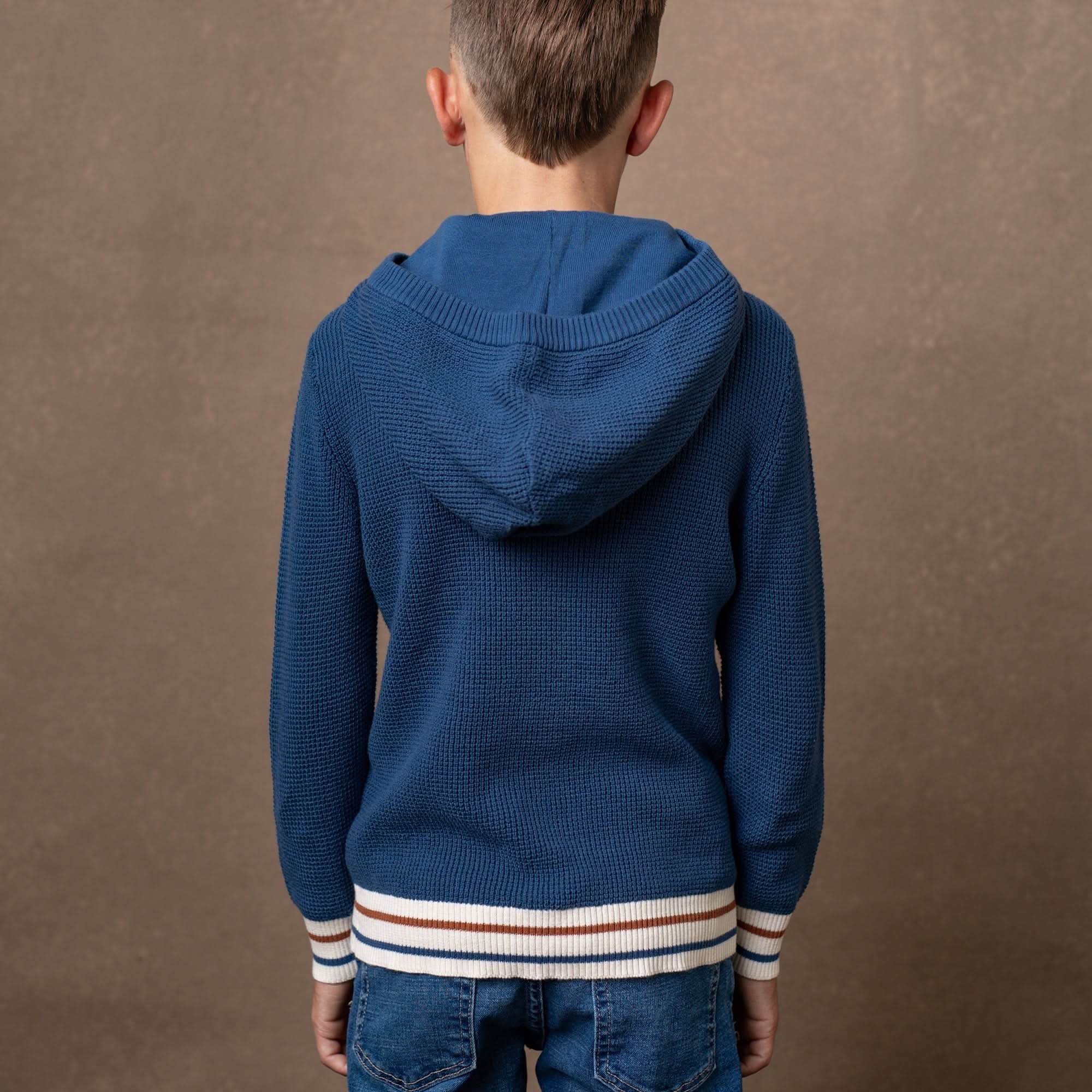 Kanga Sweater Hoodie (Dark Blue)