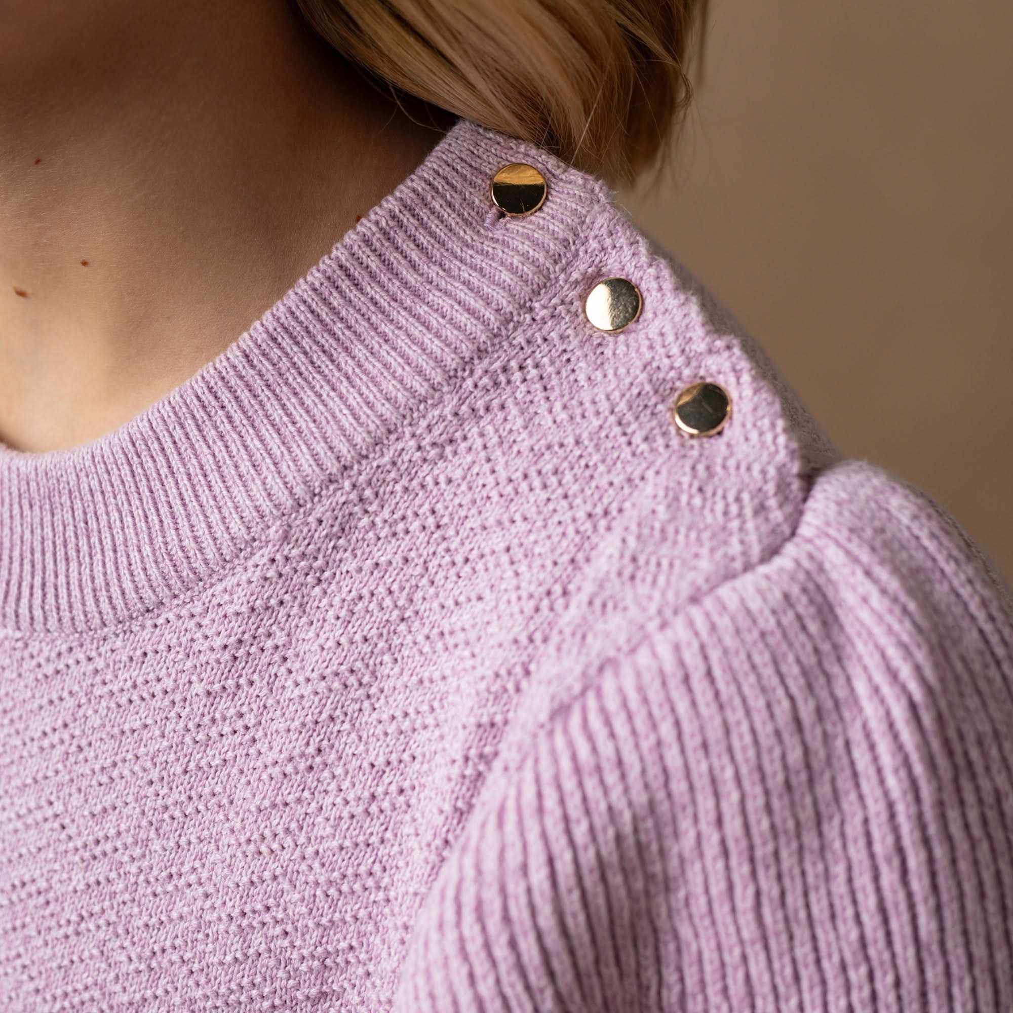 Flutter Sleeve Sweater Dress (Lavender 2T-12)