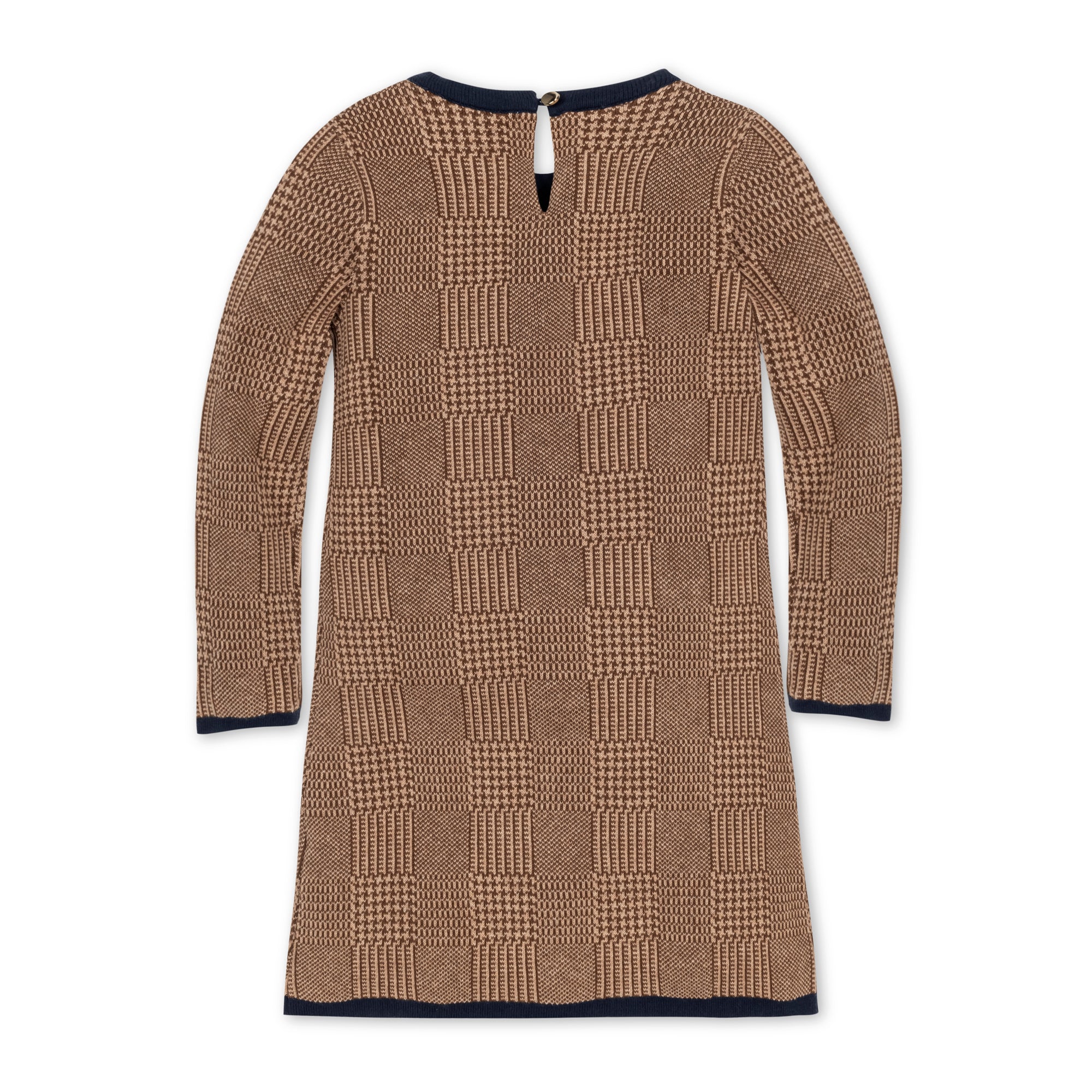 Bow Sweater Dress (Brown 2T-12)