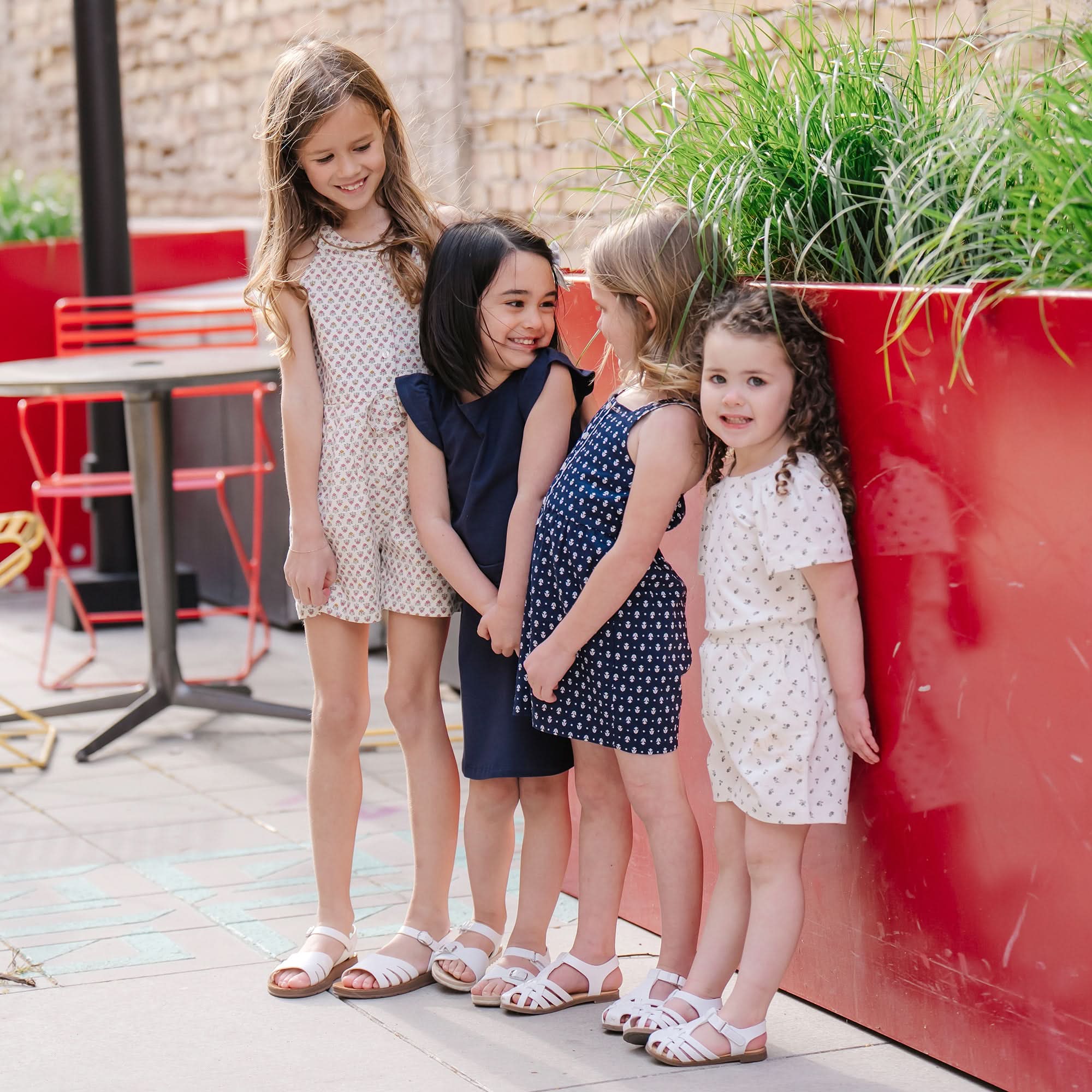 Knit Drop Waist Dress (Navy)