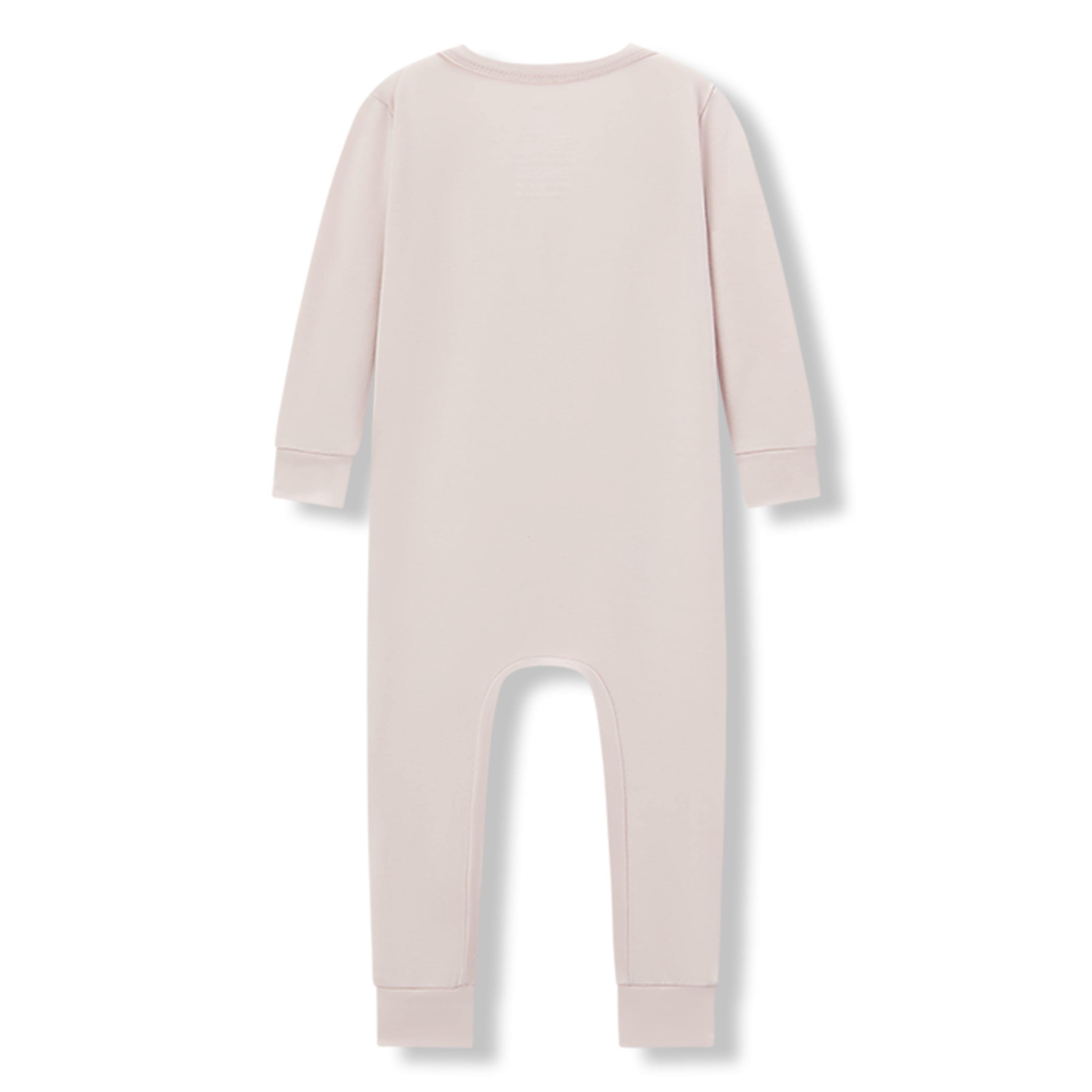 Sepia Rose Luxe Solid Zipper Pajama