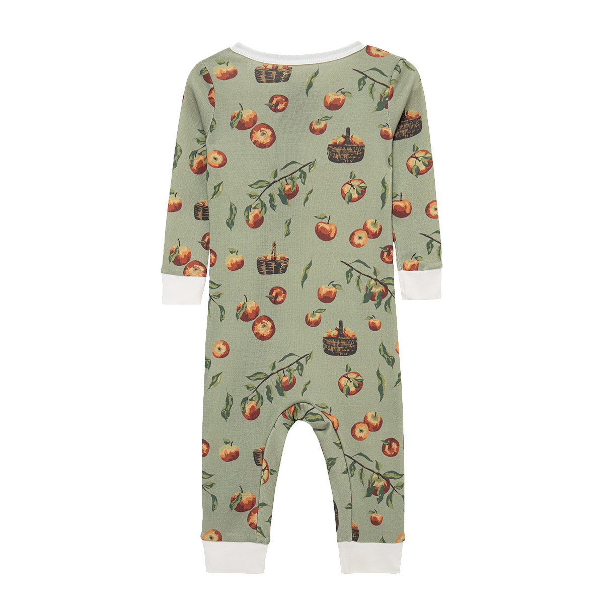 Apple Orchard Organic Cotton Zipper Pajama