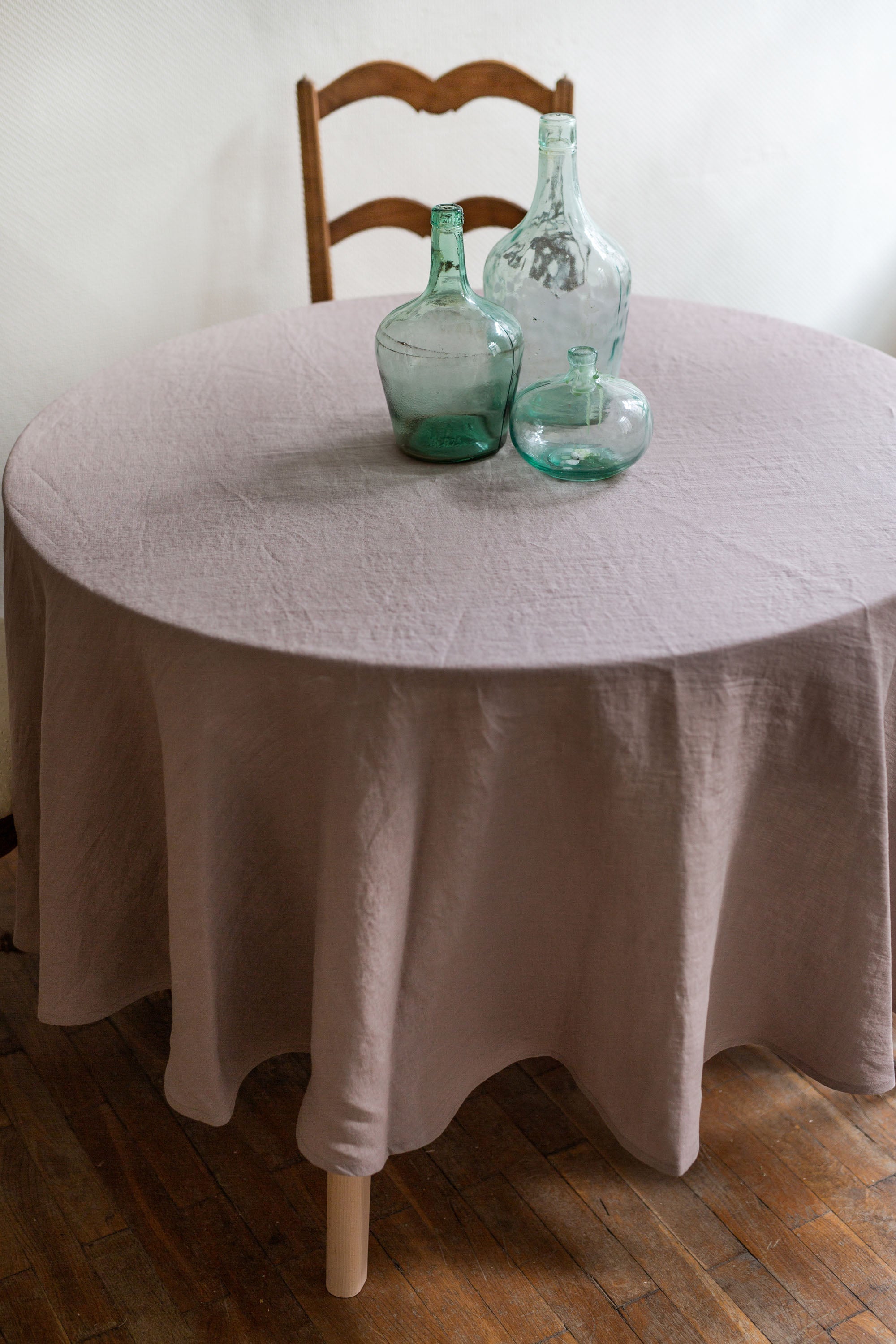 Linen Tablecloth (Dusty Lavender)
