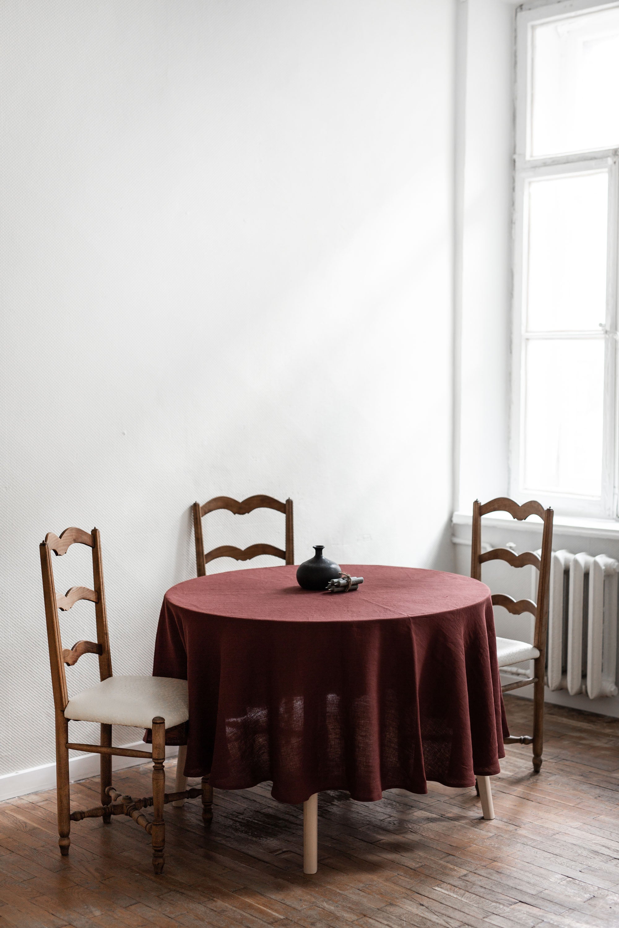 Linen Tablecloth (Terracotta)