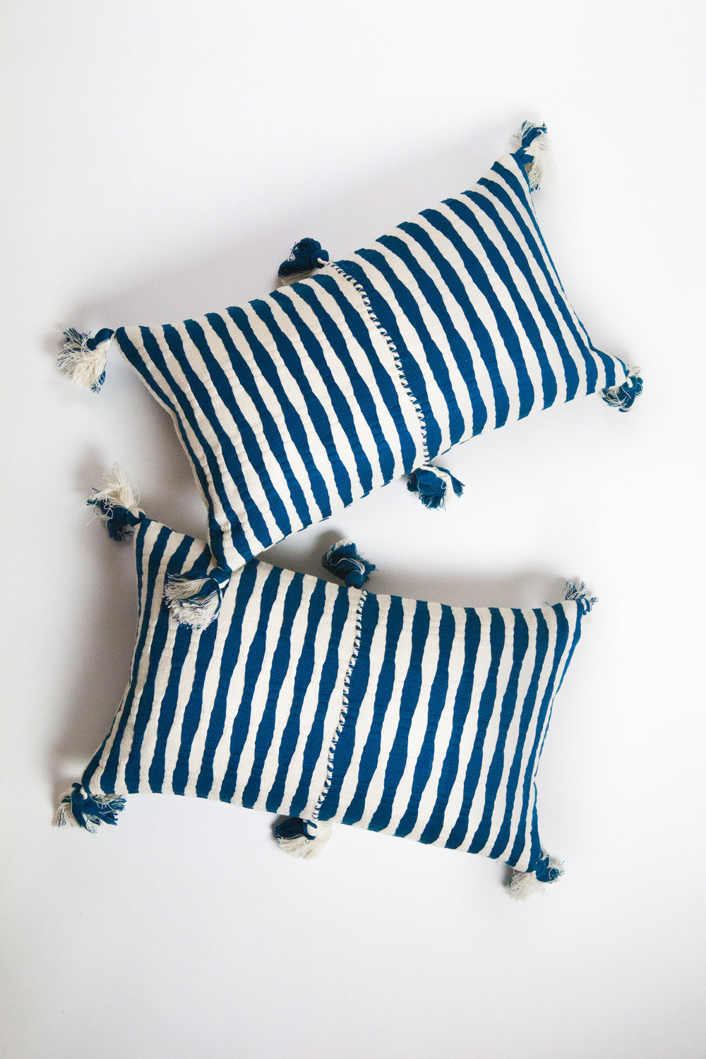 Antigua Pillow (Dark Teal Blue)