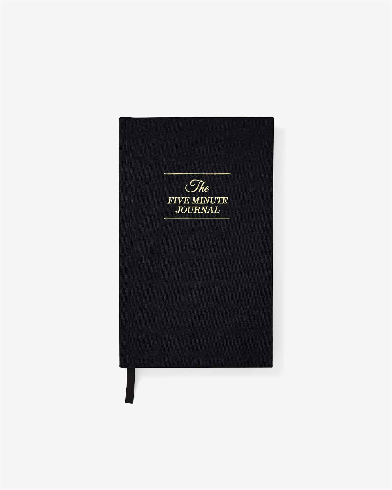 The Five Minute Journal (Bold Black)