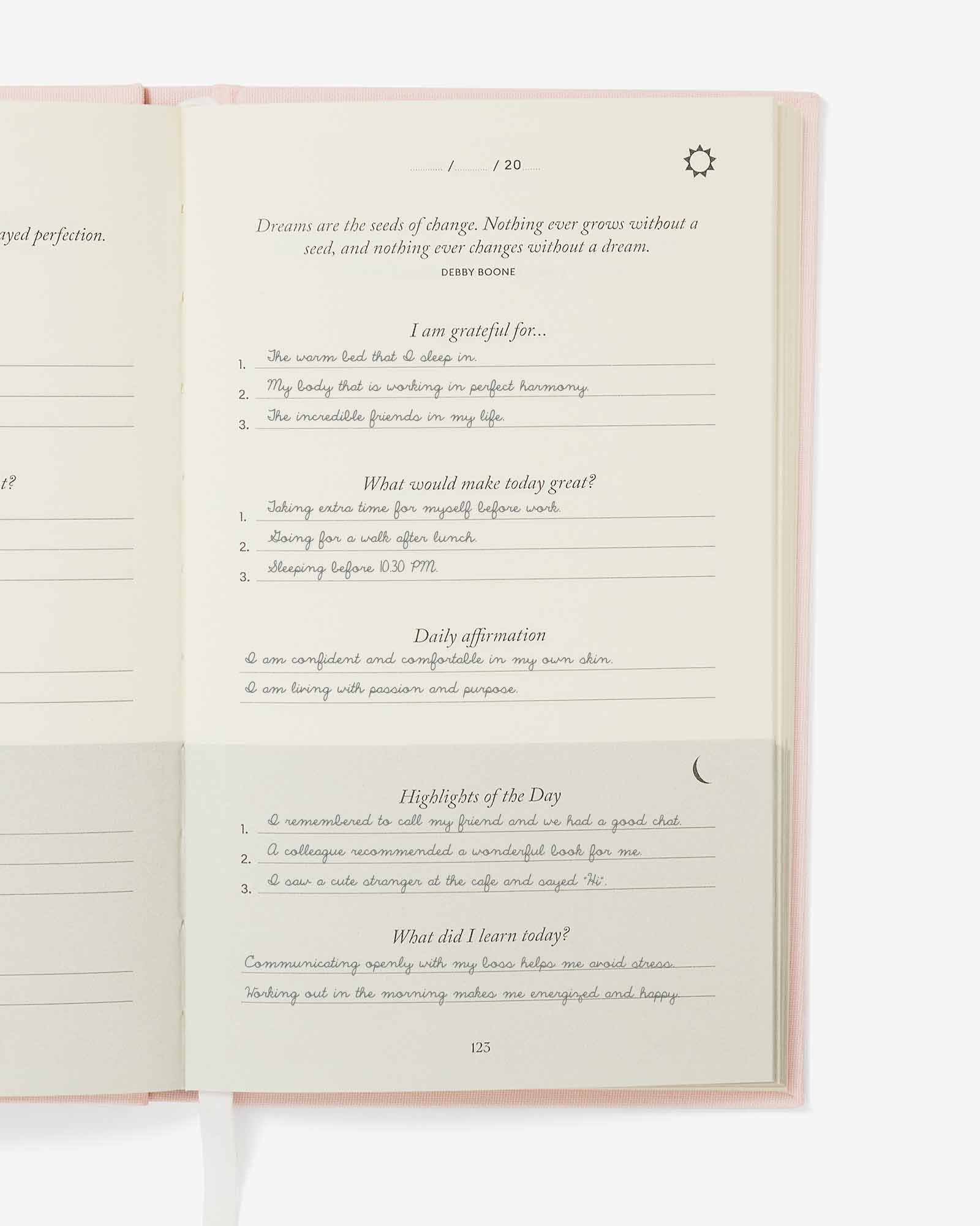 The Five Minute Journal (Blush Pink)