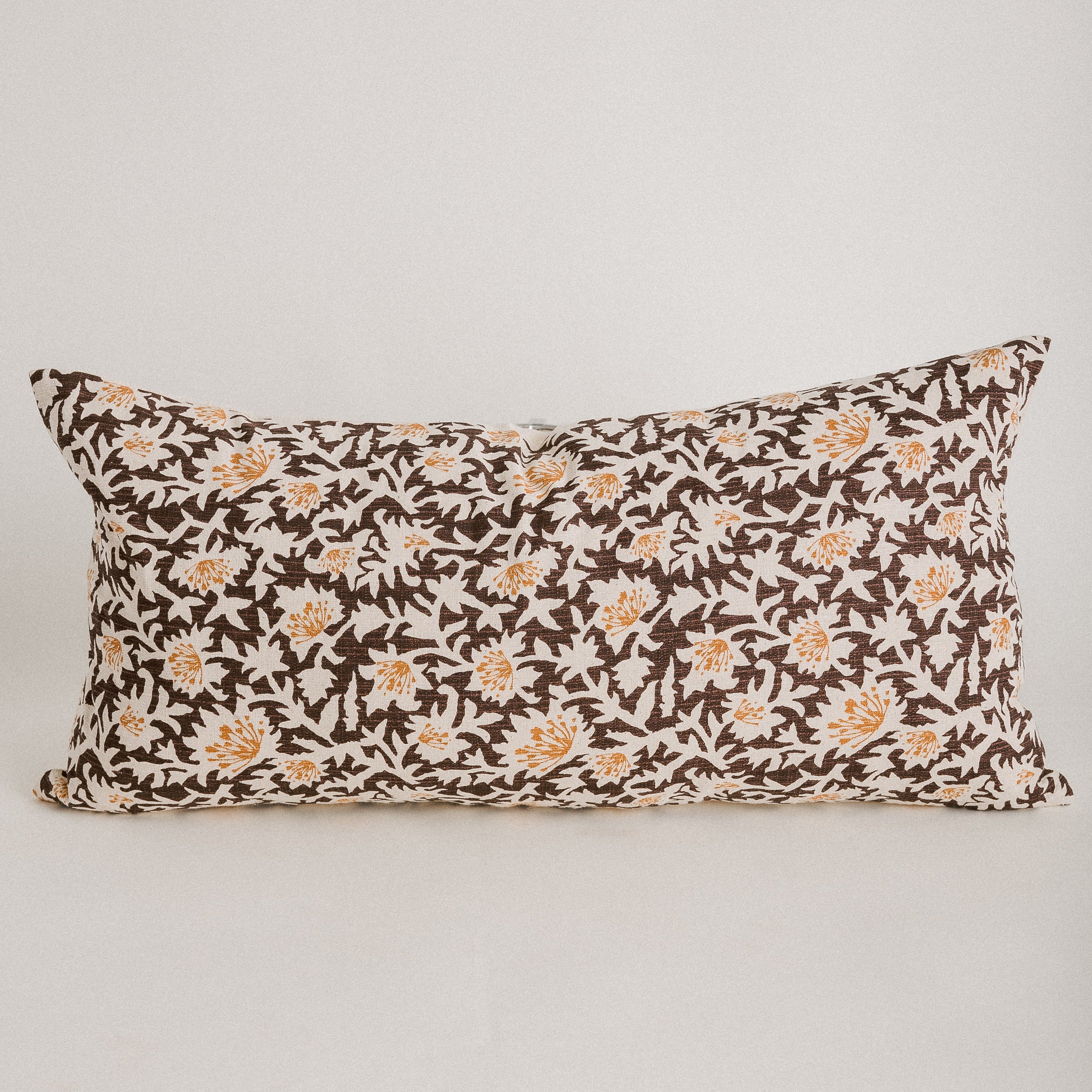 Block Print Pillow Cover (October Walks)