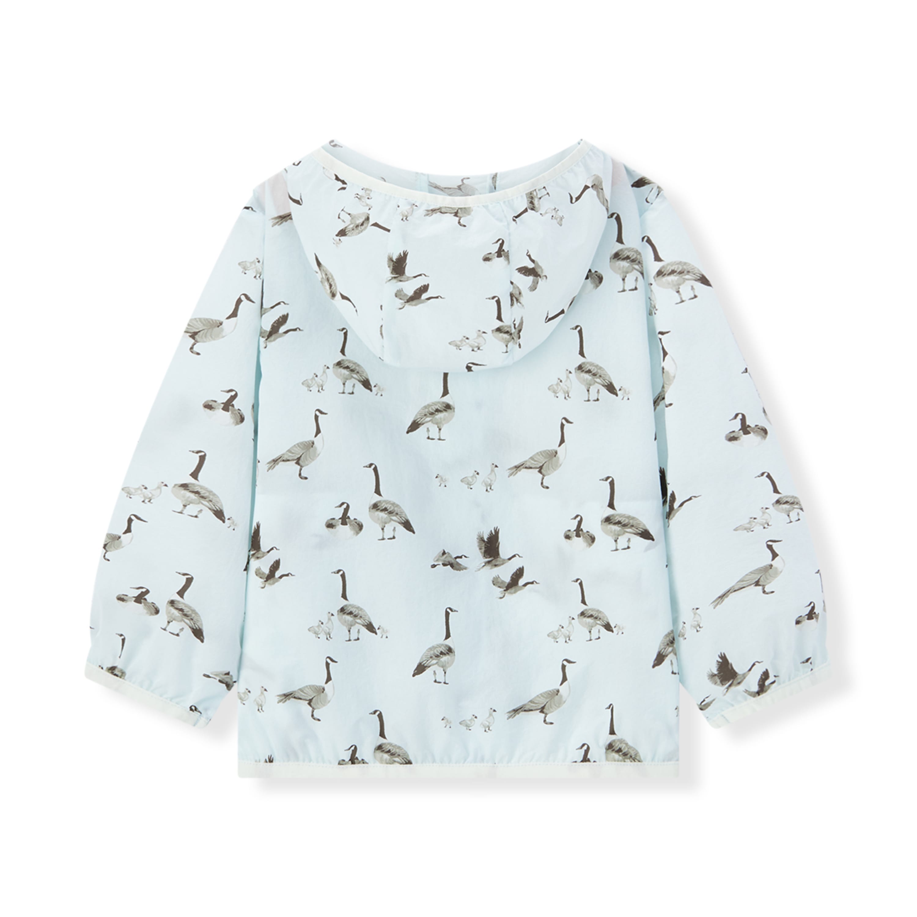 Goose Hooded Sun Shield Windbreaker Jacket