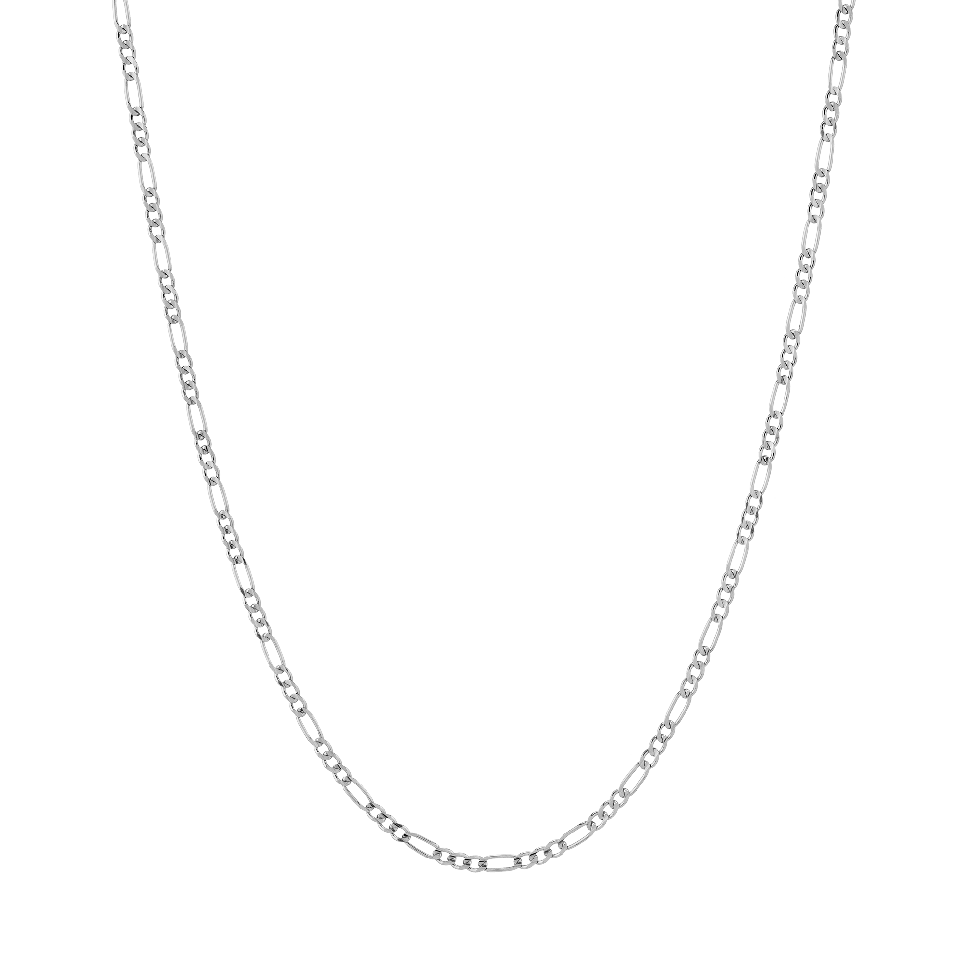 Medium Gold Figaro Chain Necklace