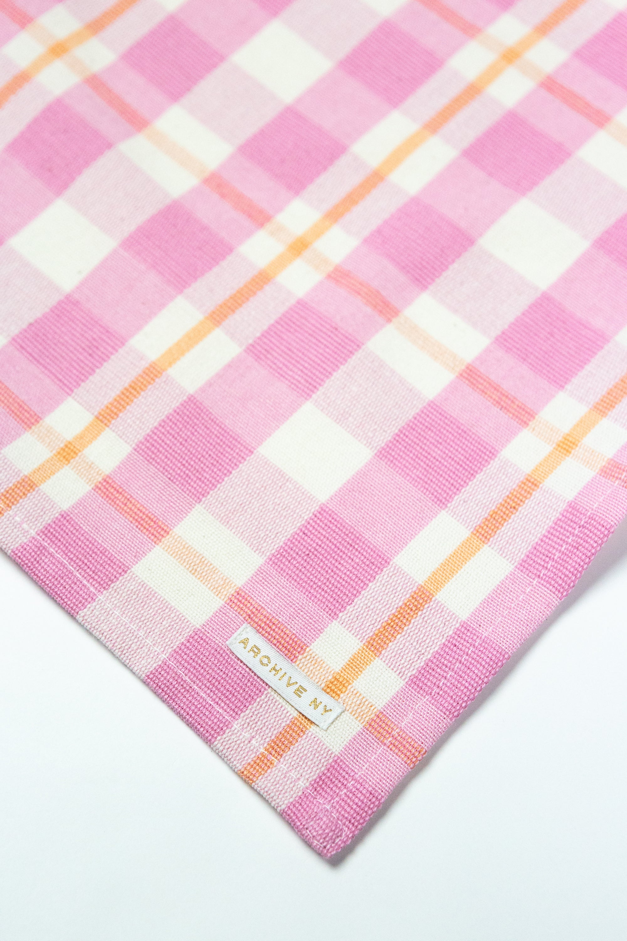 Abigail Plaid Runner (Bubblegum)