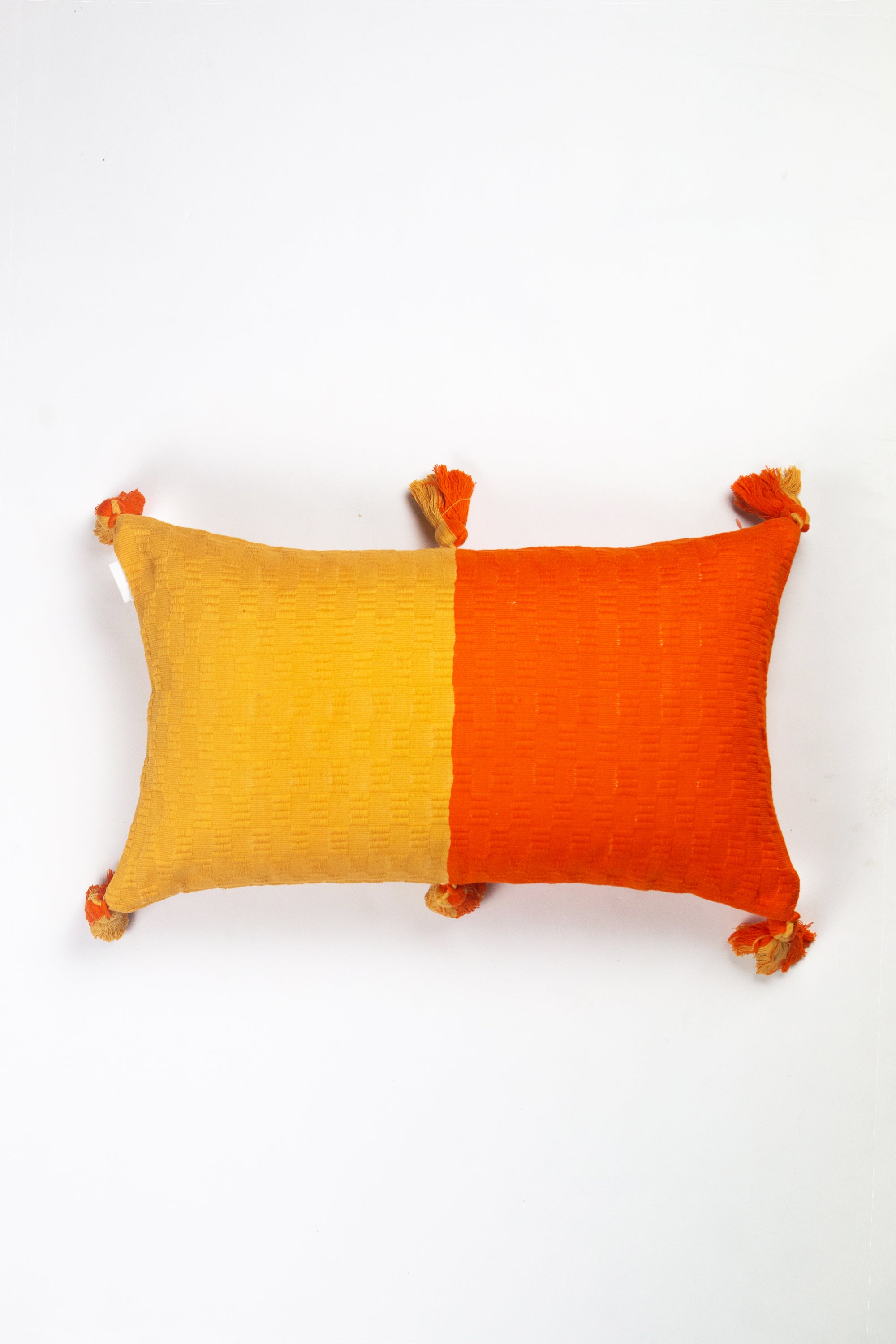 Antigua Pillow (Tangerine Colorblocked)