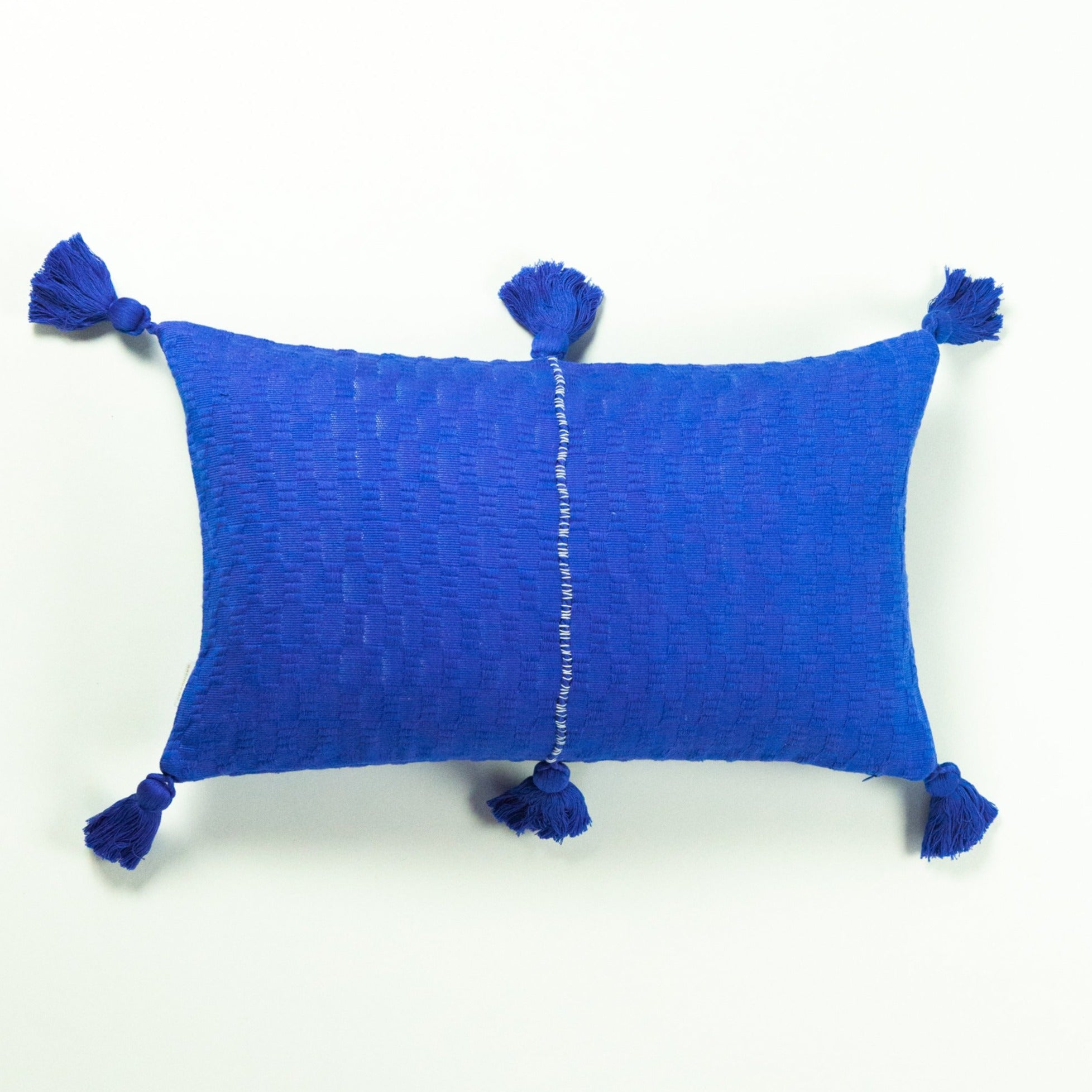 Antigua Pillow (Medium Blue)
