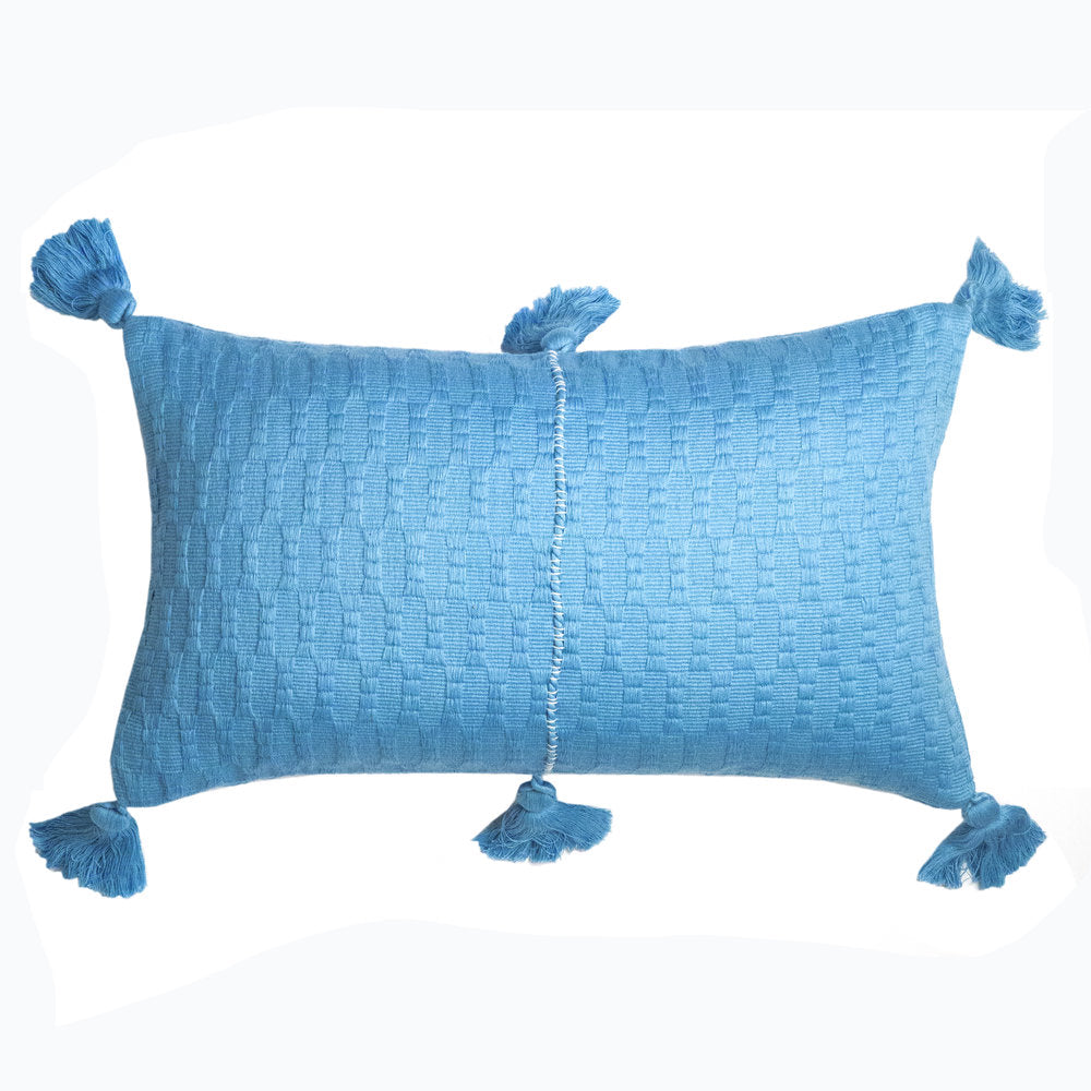 Antigua Pillow (Sky Blue Solid)