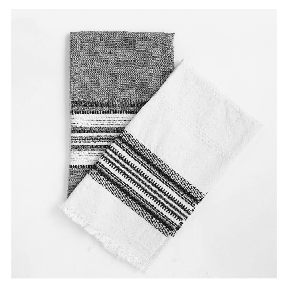 Kitchen Towel (White and Black)