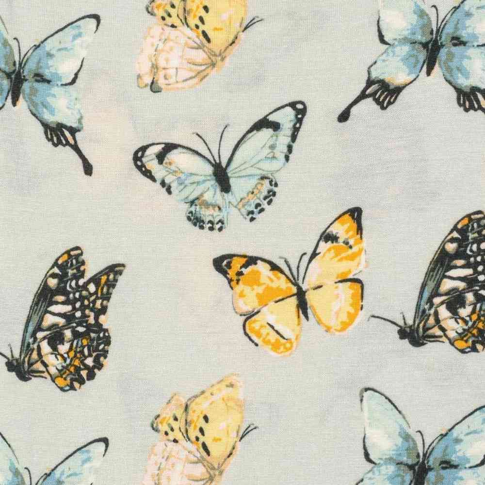 Butterfly Bamboo Zipper Pajama