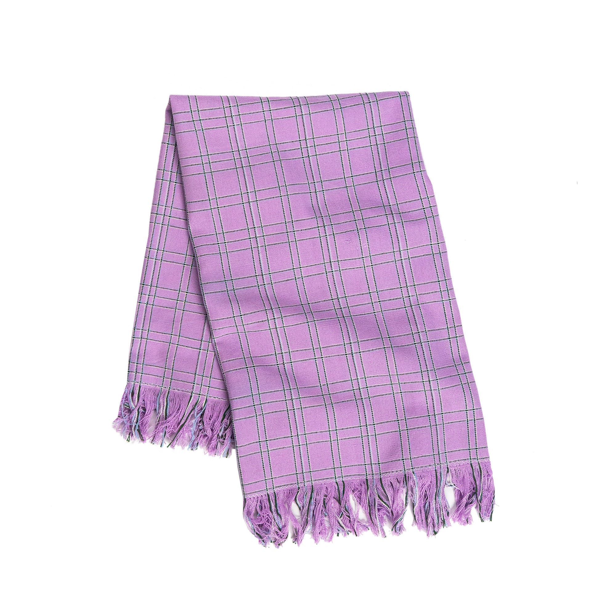 Kitchen Towel (Chiapas Plaid Lilac)