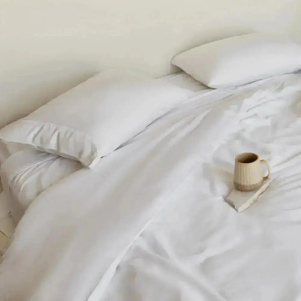 CleanBamboo® Signature Sateen Sheet Set (Cloud)