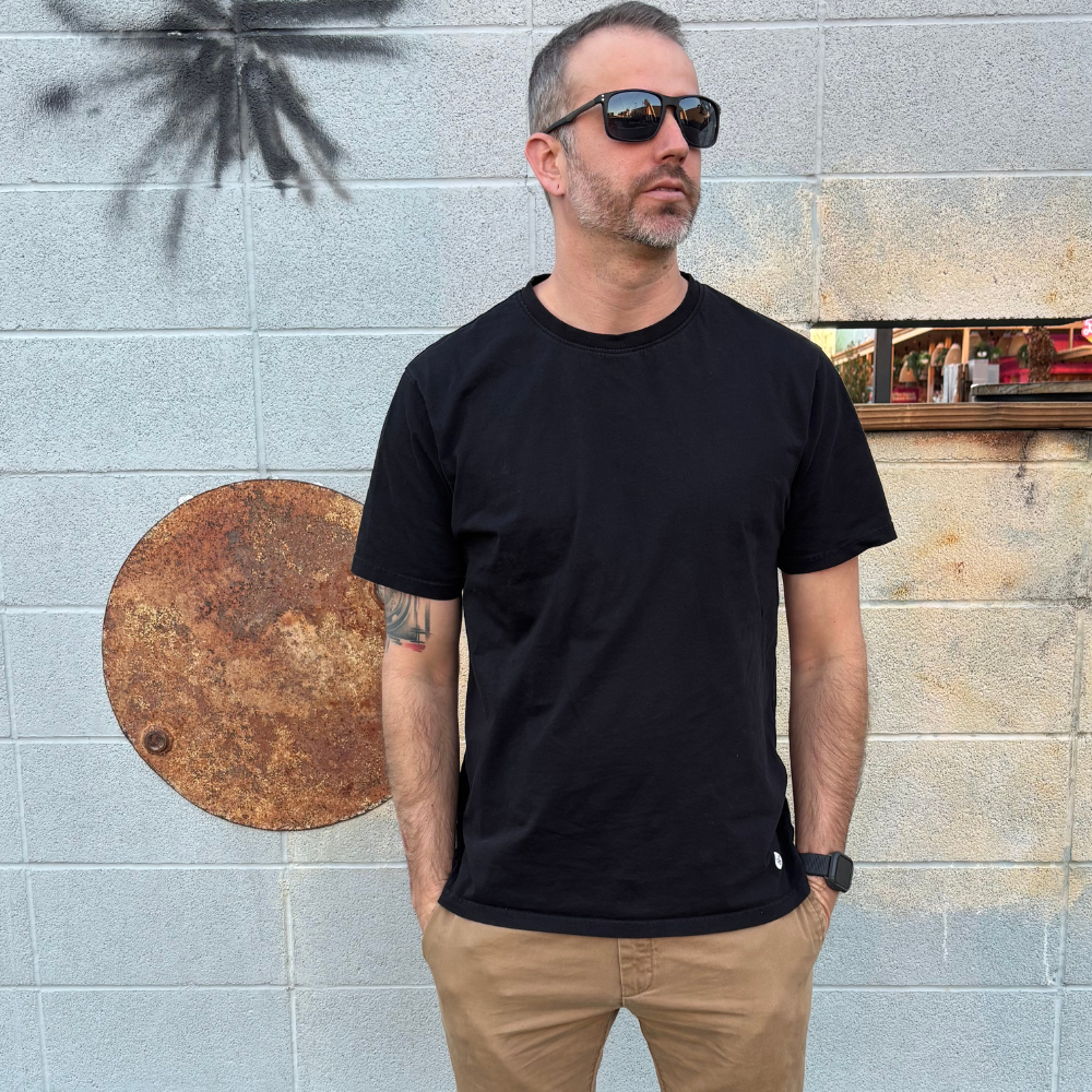 Men's Organic Crew Neck (Black)
