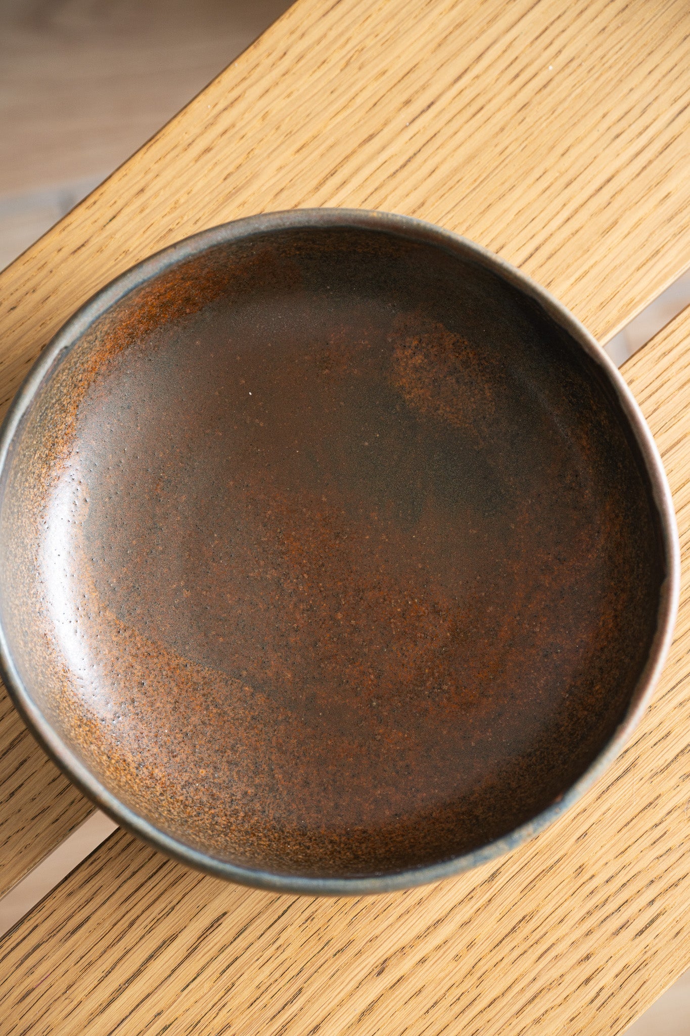 Stoneware Pasta Bowl (Rust)