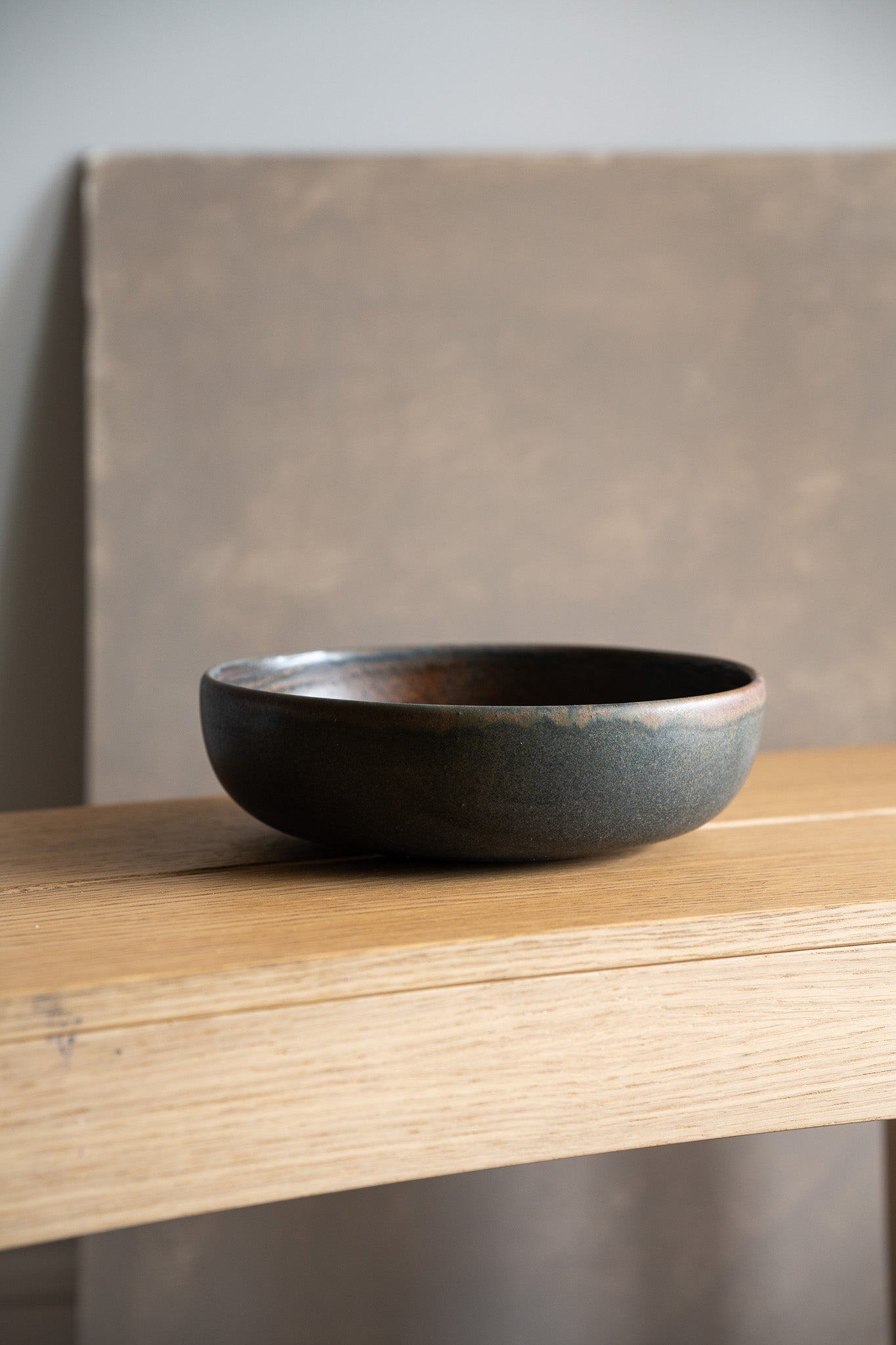Stoneware Pasta Bowl (Rust)