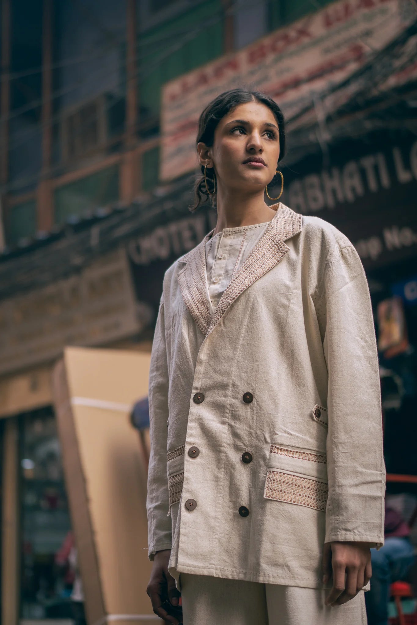 Dawning Unisex Double Breasted Jacket