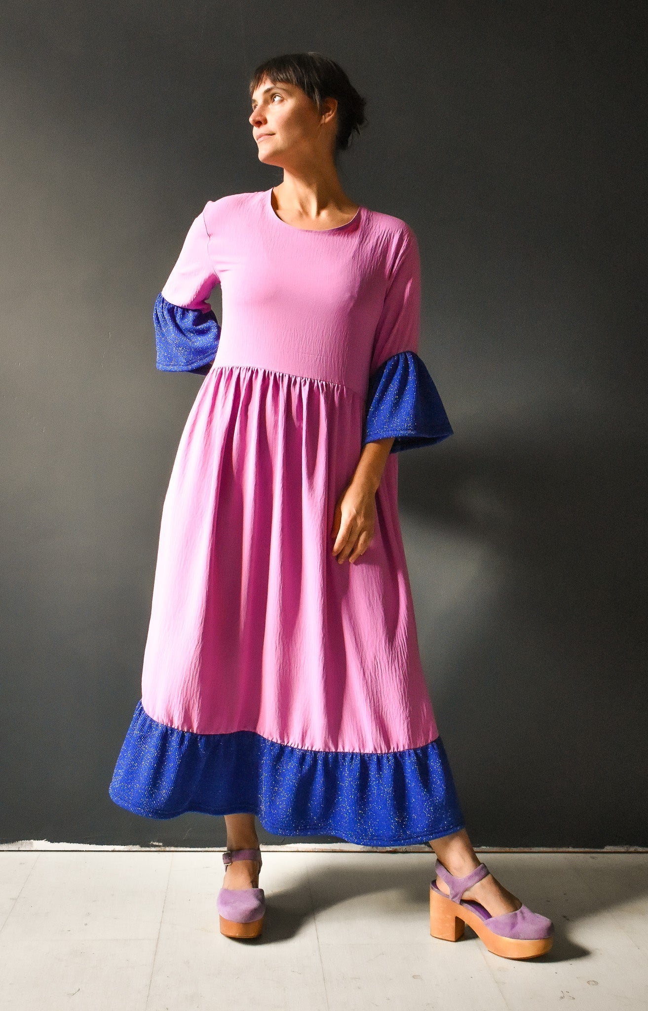 Aurelia Dress in Sea Maiden