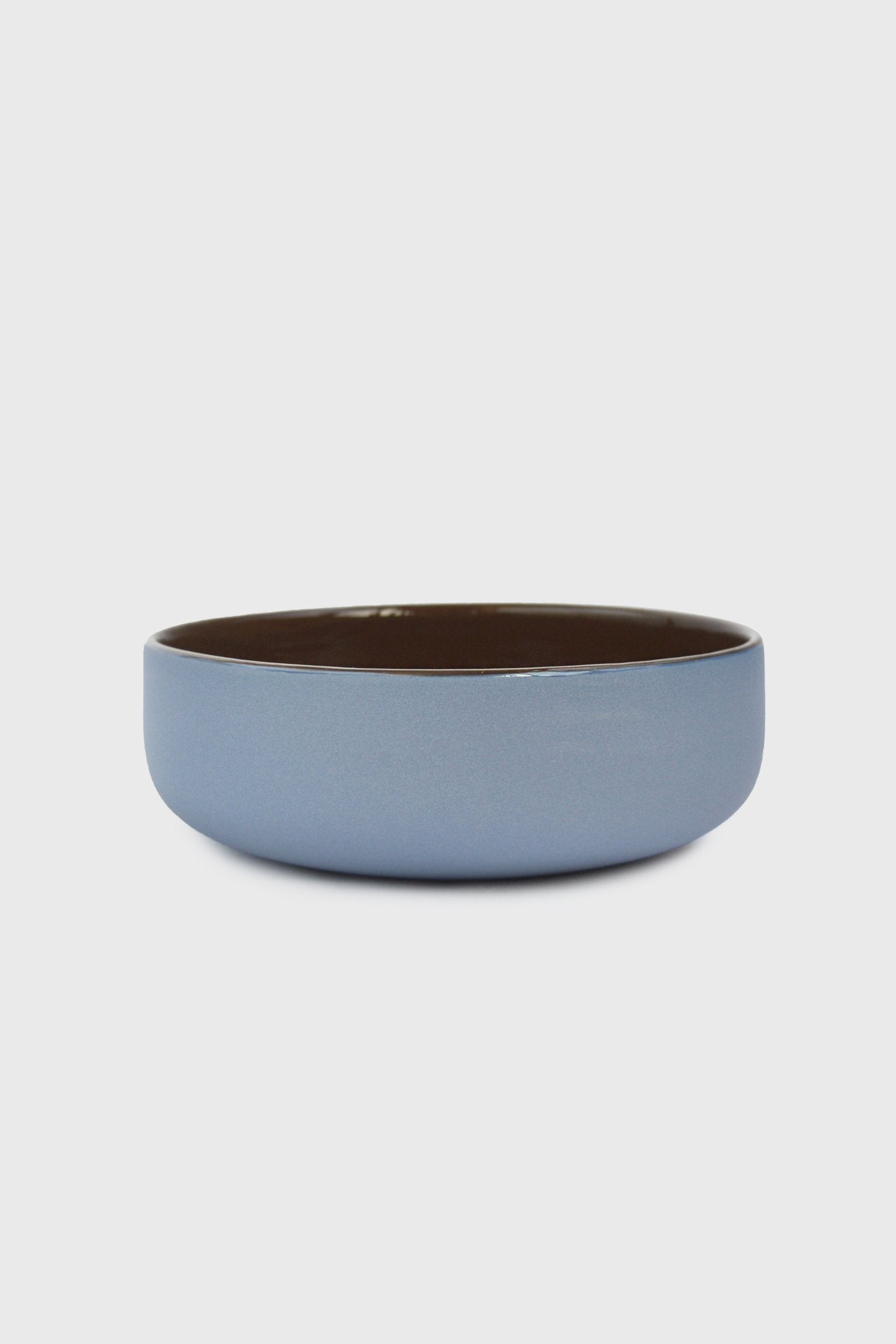 Porcelain Bowl (Forget-me-not/Chocolate)