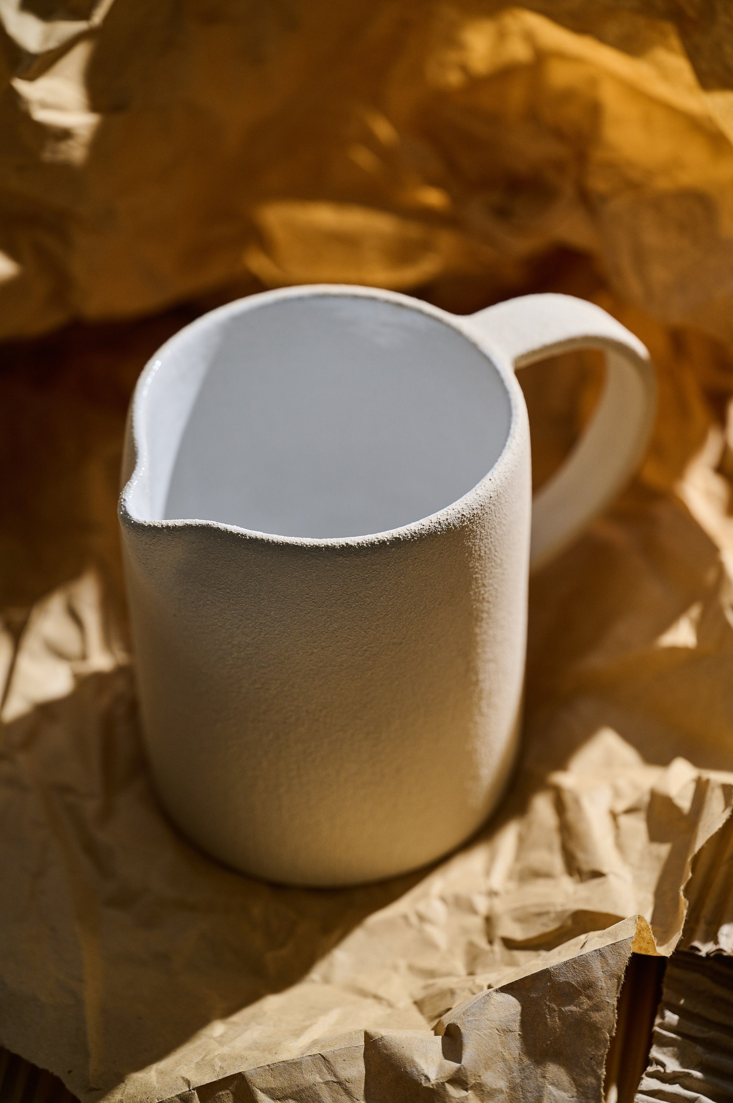Stoneware Small Pitcher