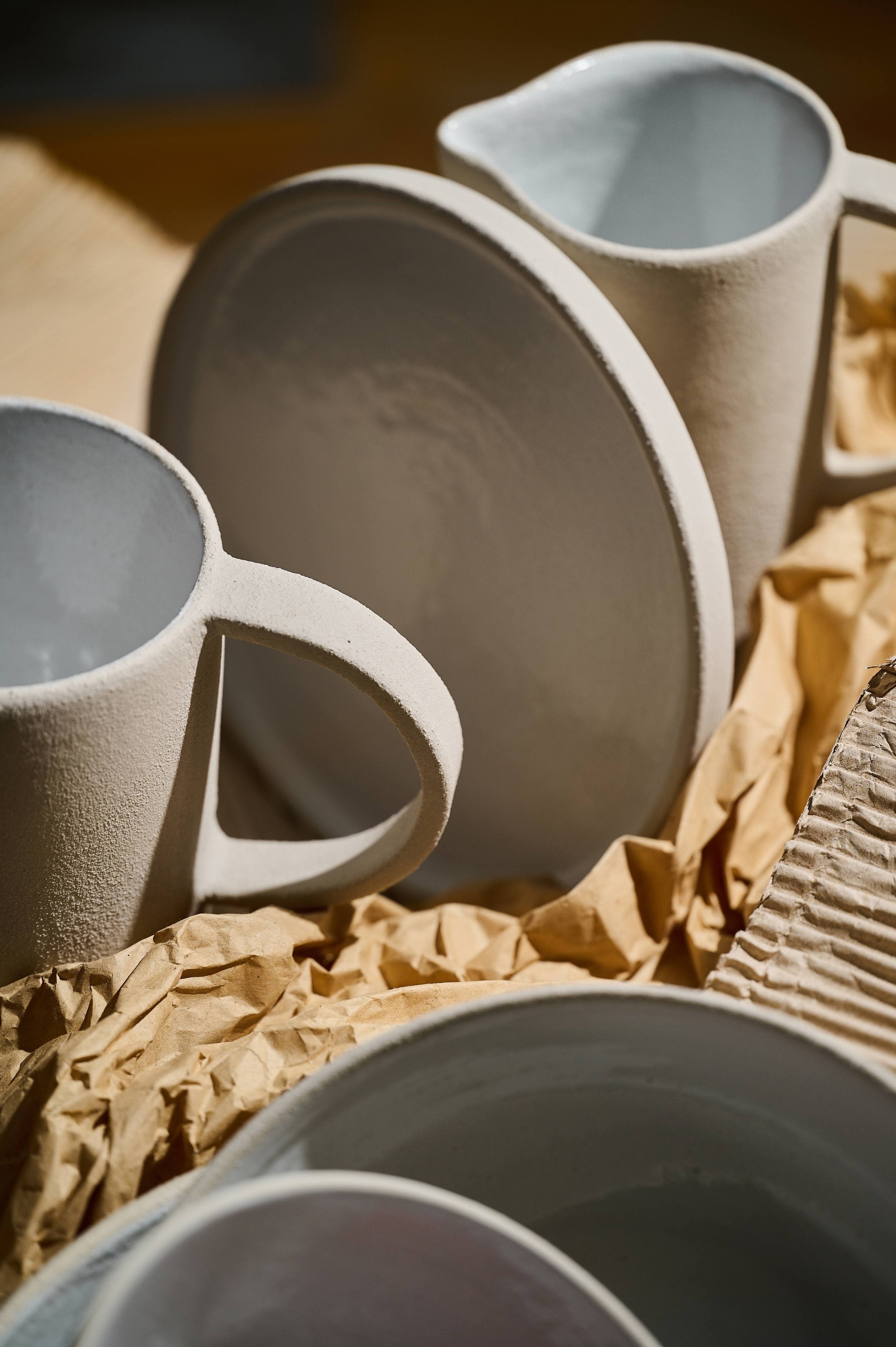 Stoneware Large Pitcher