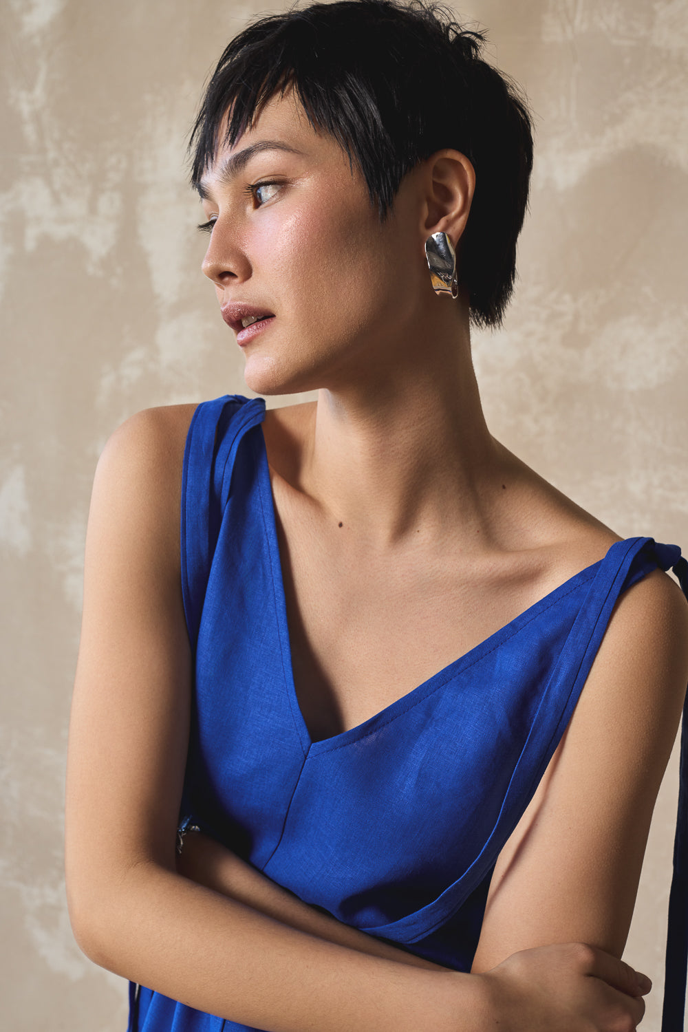 Tie Shoulder Shift (Lapis)